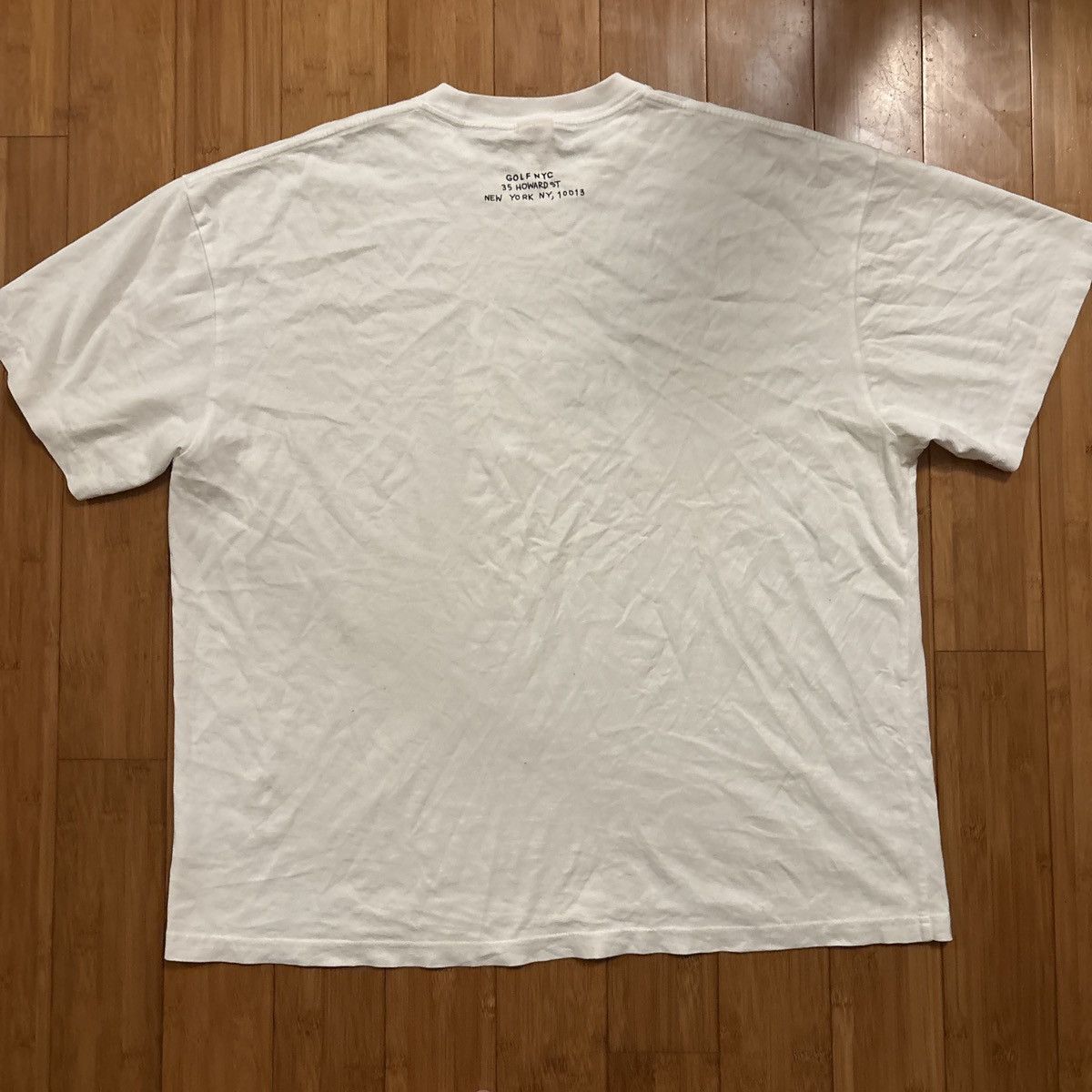 Golf Wang Golf White graphic tee with yellow accent Size US XL / EU 56 / 4 - 6 Thumbnail
