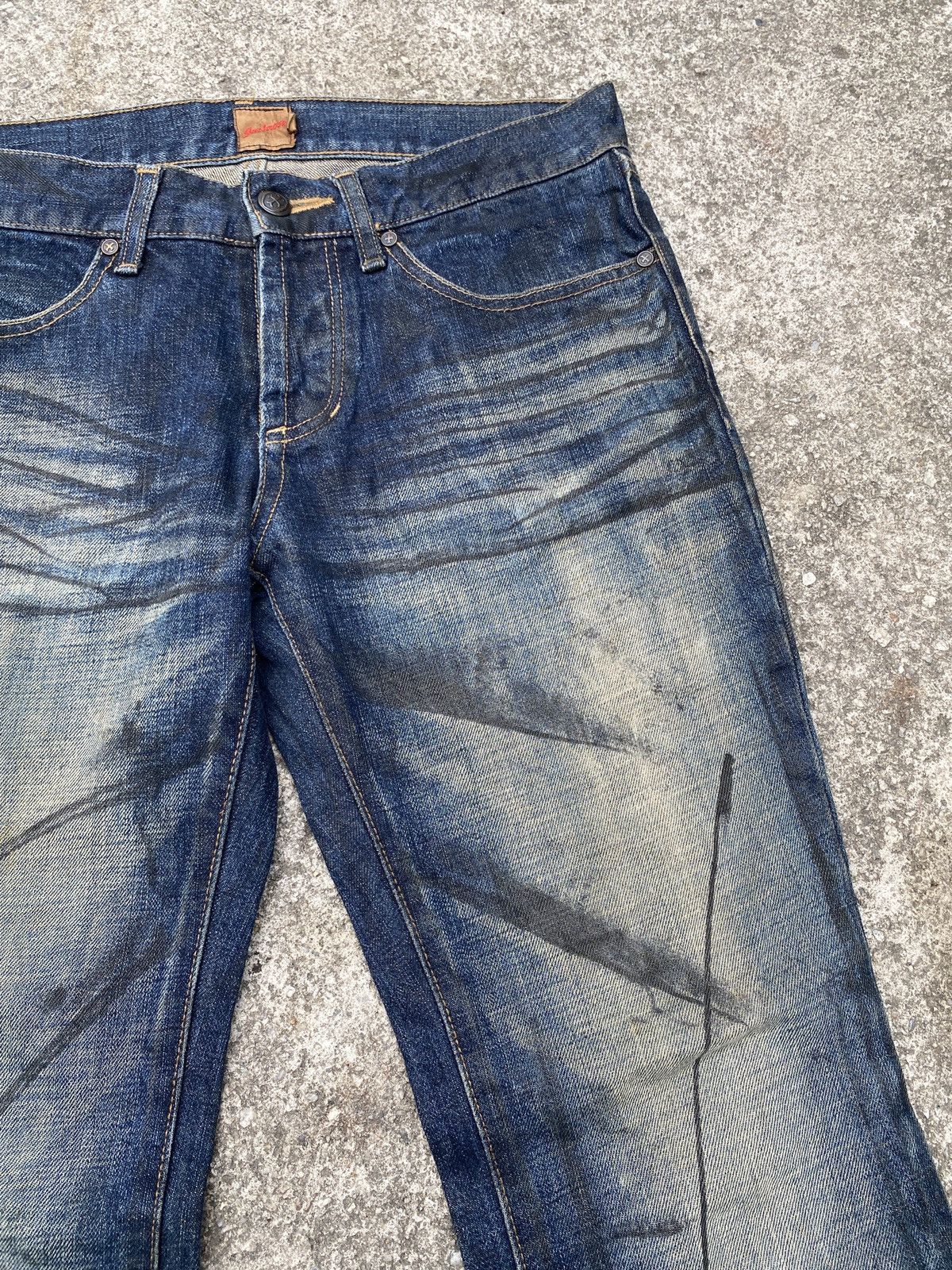Jack Rose Japan Claws Mark Design Flare Denim