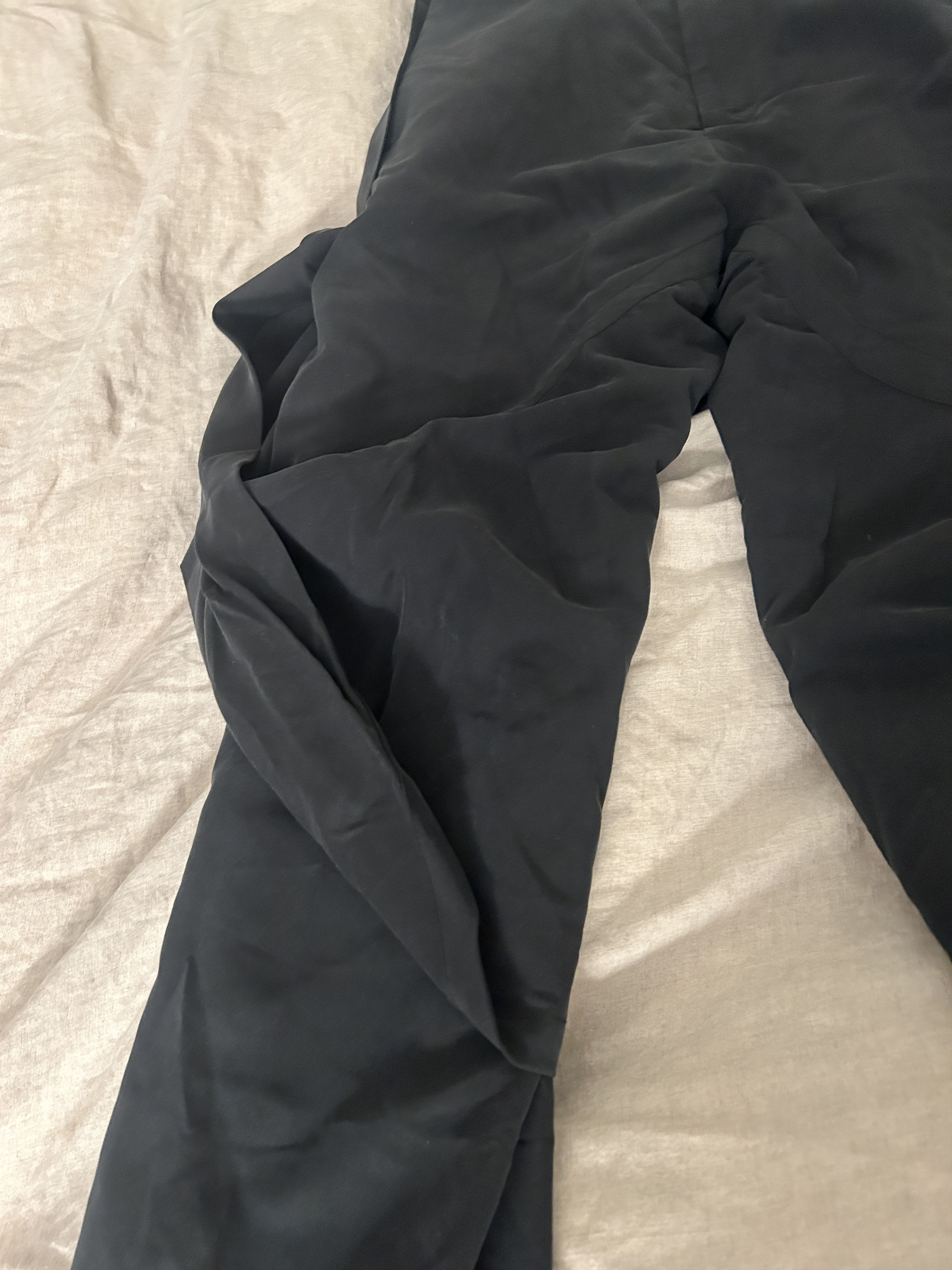 JiyongKim JiyongKim black draped layer trouser pants Size US 30 / EU 46 - 2 Thumbnail