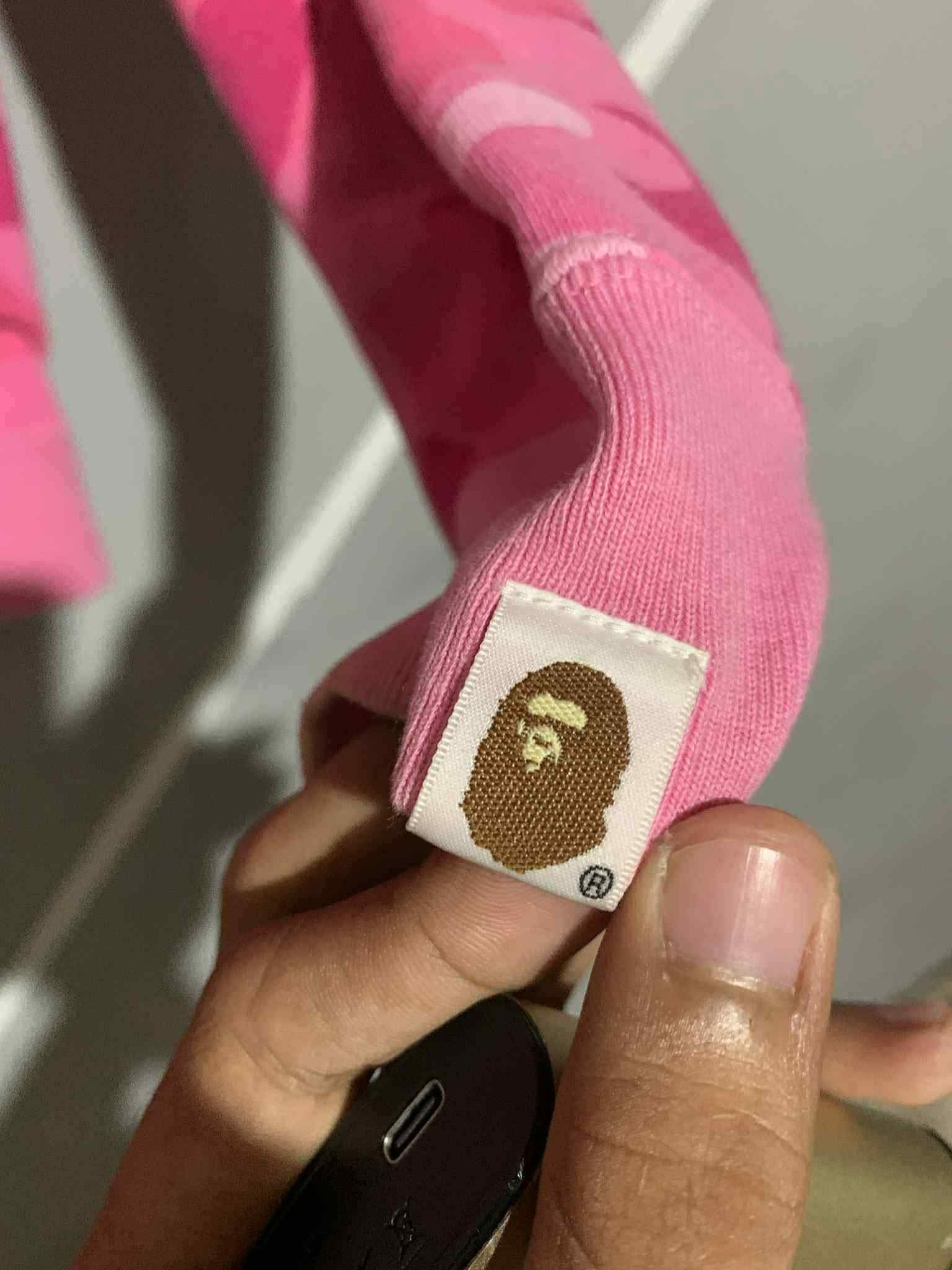 Bape Bape tiger full zip pink Size US S / EU 44-46 / 1 - 6 Thumbnail