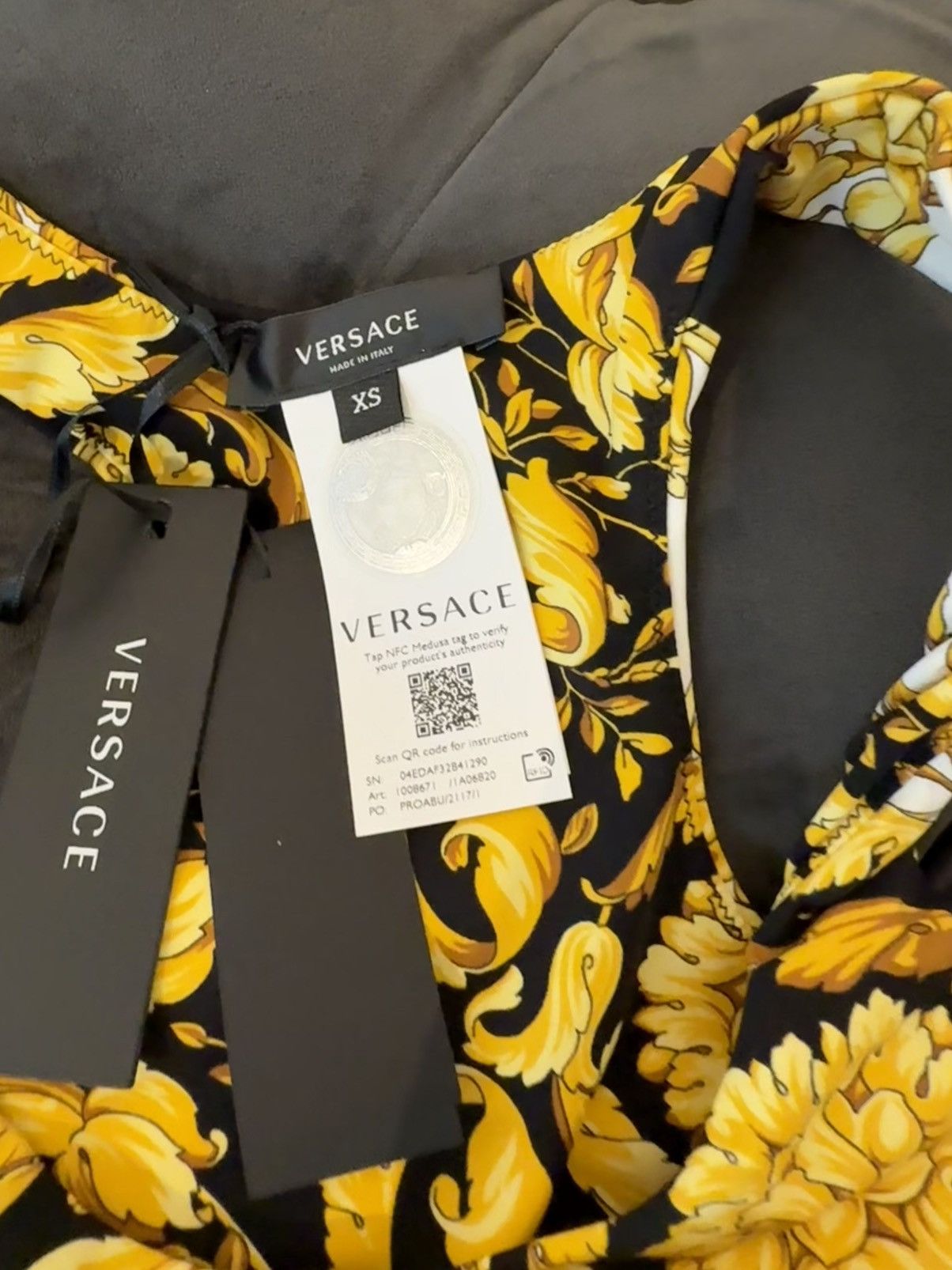 Versace Versace crete de fleur Size XS / US 0-2 / IT 36-38 - 3 Thumbnail