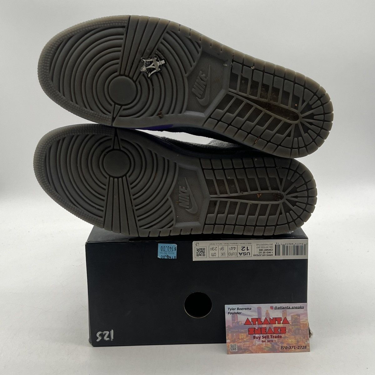 Nike Sheila rashid x air Jordan 1 mid unite Size US 12 / IT 42 - 6 Thumbnail
