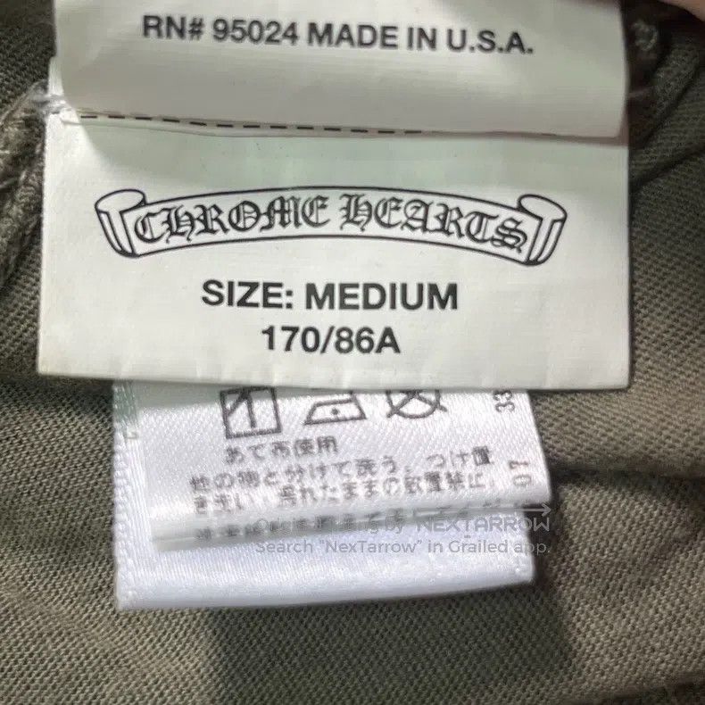 Chrome Hearts CHROME HEARTS Size M Short sleeves with USA Sanskrit slogan Size US M / EU 48-50 / 2 - 5 Thumbnail
