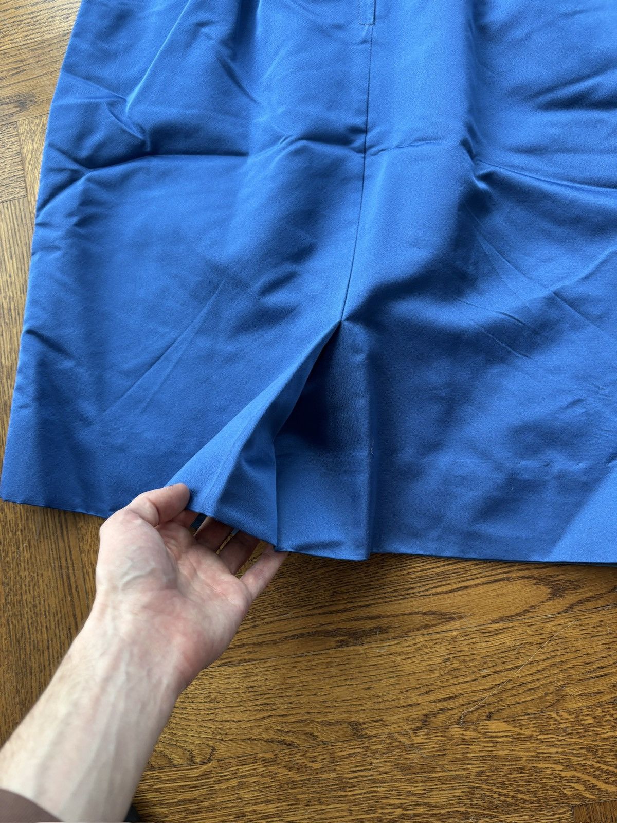 Vintage Vintage Satin Dress Fitted Sheath Pencil Taffeta Structured Size XS / US 0-2 / IT 36-38 - 7 Thumbnail