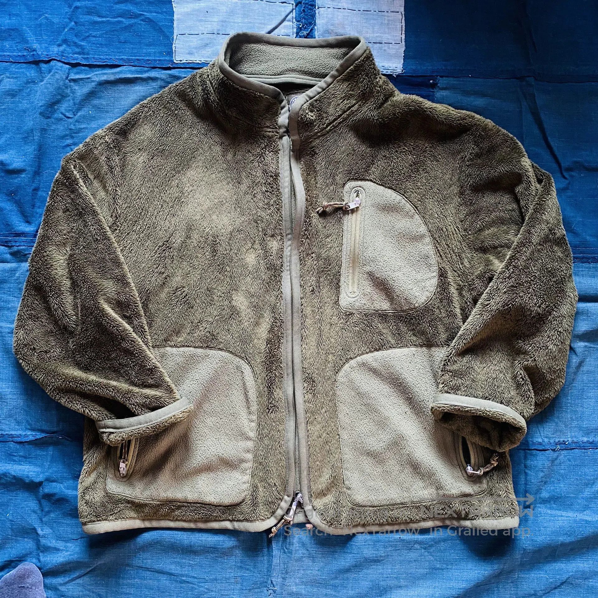 Porter Classic porter classic baby fleece jacket in green. Size US XL / EU 56 / 4 - 1 Thumbnail
