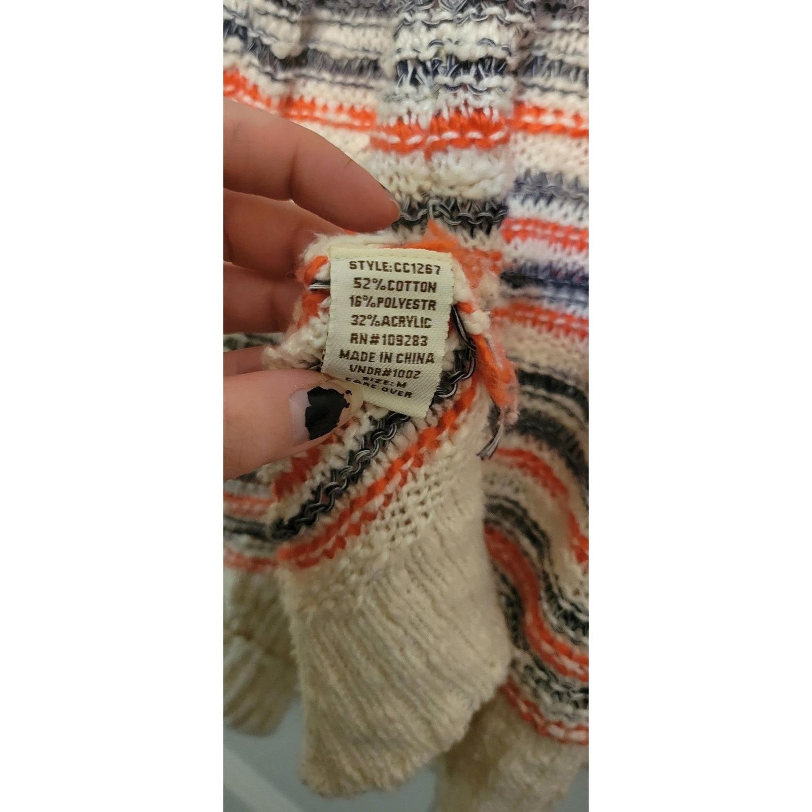 Vintage Havana Vintage Havana Striped Knit Sweater Womens Medium Size M / US 6-8 / IT 42-44 - 4 Thumbnail