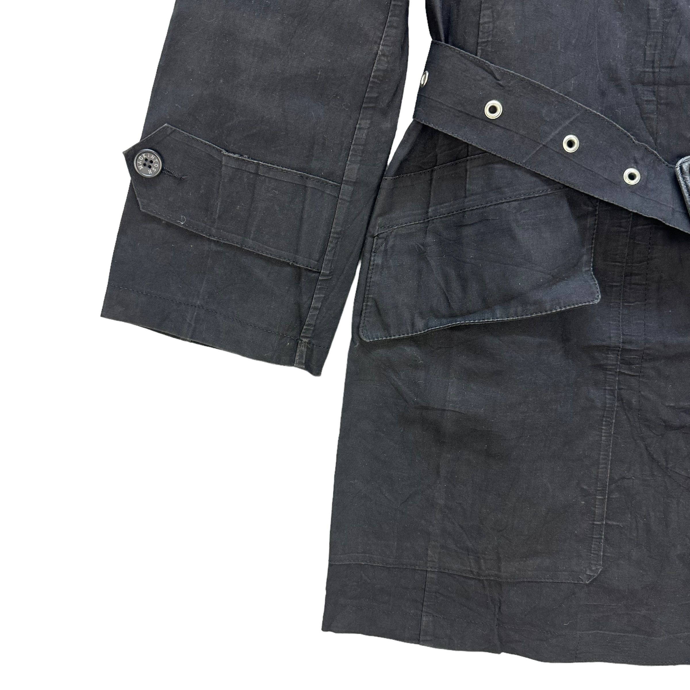 Mackintosh Mackintosh Genuine Handmade Cotton Rubber Overcoat #A7-0175 Size XS / US 0-2 / IT 36-38 - 4 Thumbnail