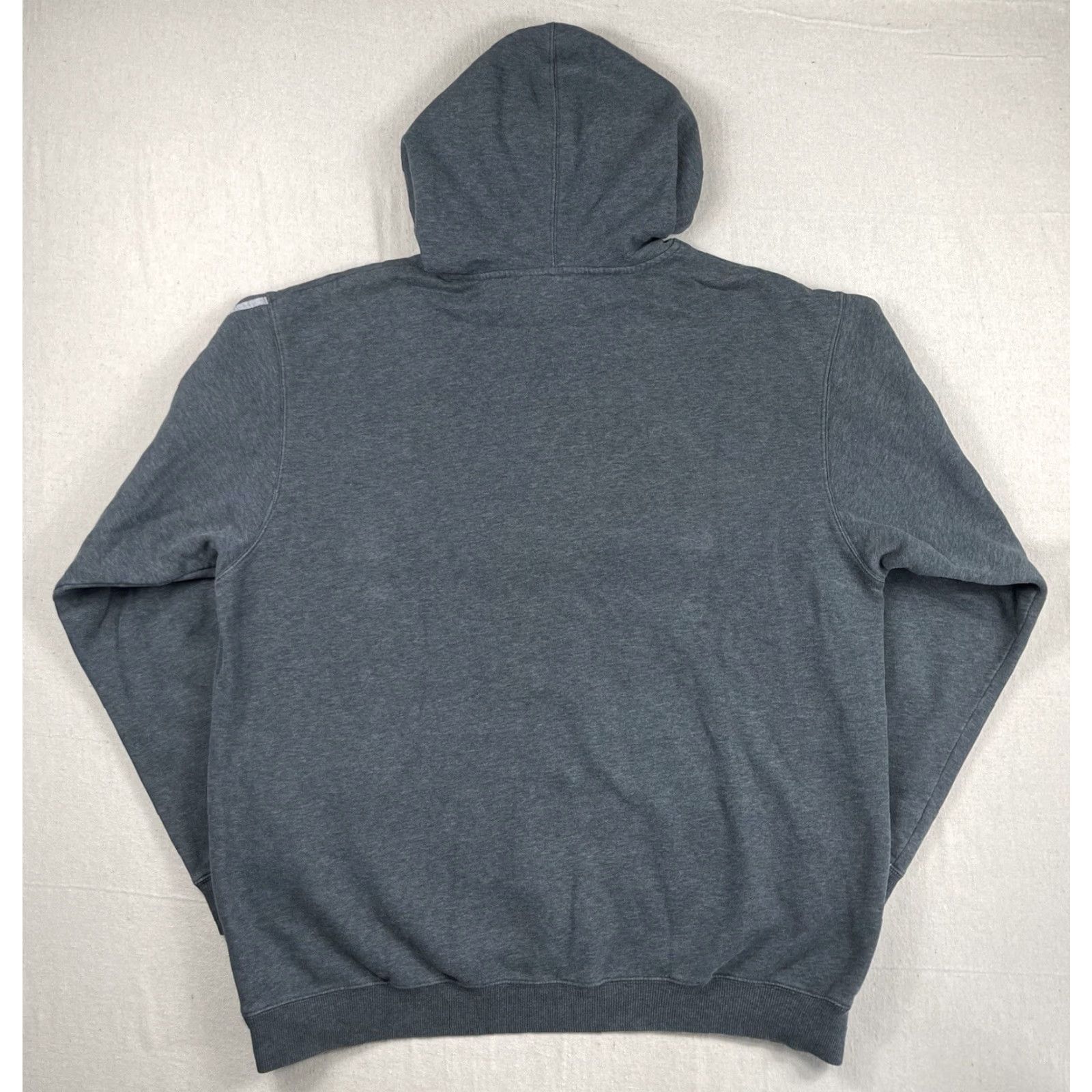 Adidas VINTAGE Adidas Hoodie Sweatshirt Men XL Gray Pullover 3 Stripes Trefoil Logo 80s 90s Sports Track Jacket Hoodie Size US XL / EU 56 / 4 - 3 Thumbnail