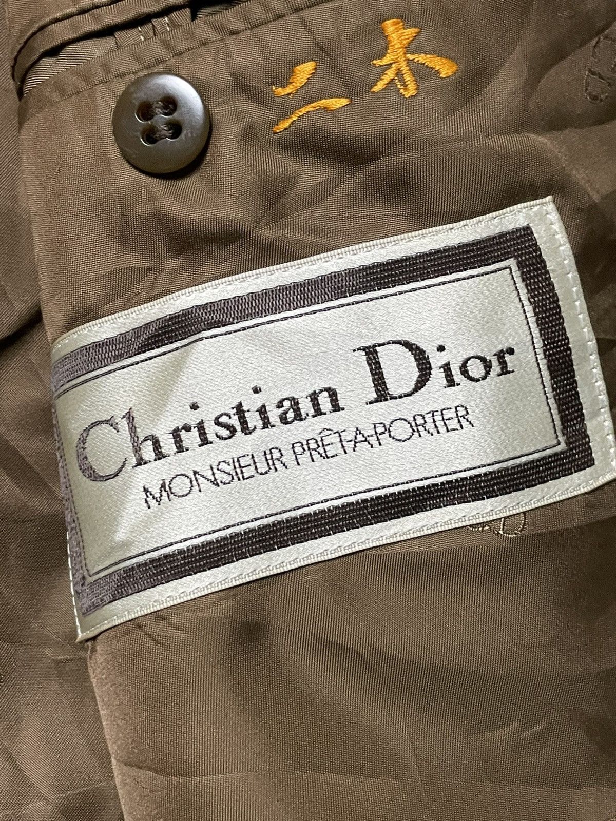 Christian Dior Monsieur × Designer × Vintage Christian Dior Vintage Tweed Wool Blazer (44) Size US M / EU 48-50 / 2 - 7 Thumbnail
