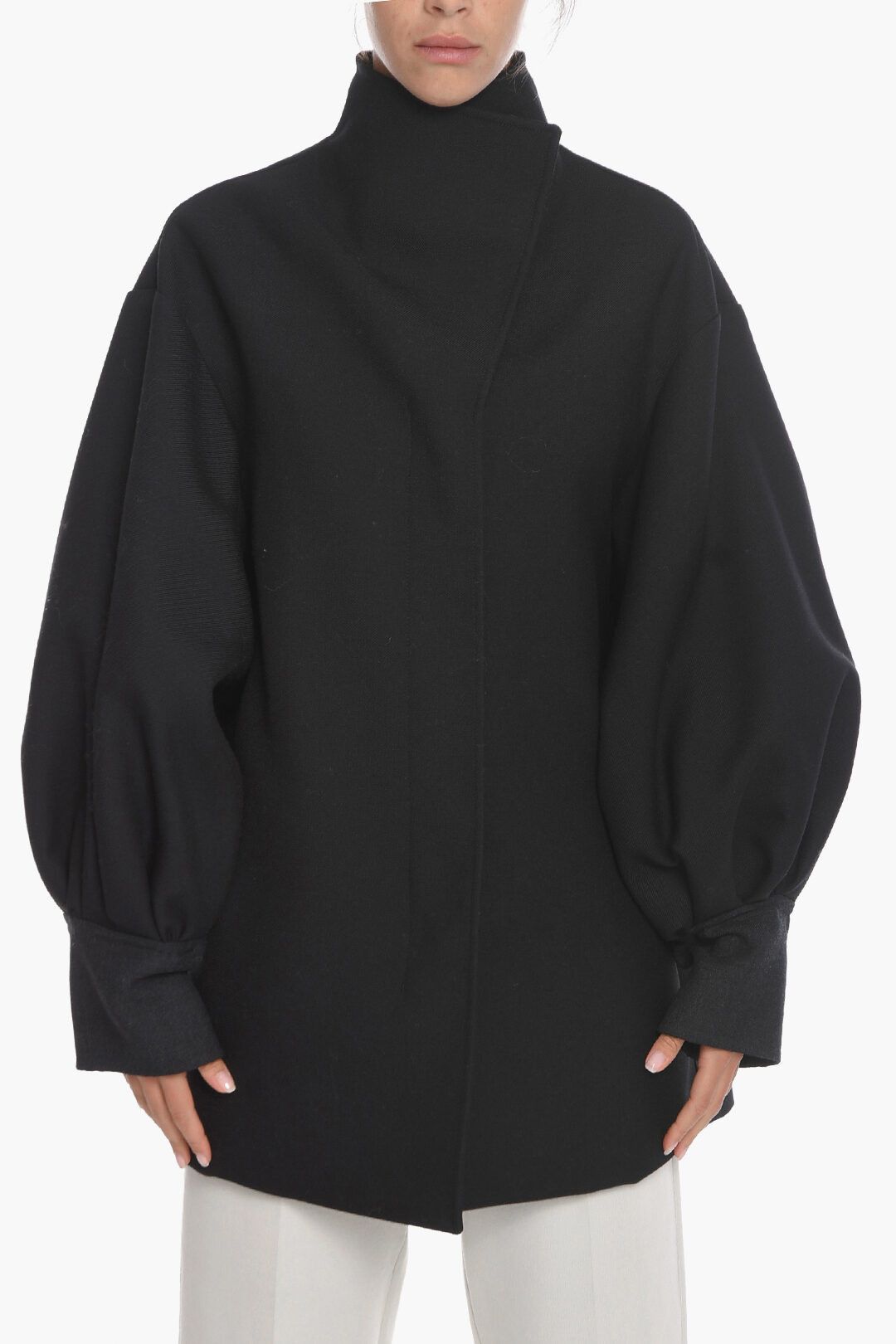 image of Jil Sander O1Dk11S0124 Jacket In Black, Women's (Size Large)