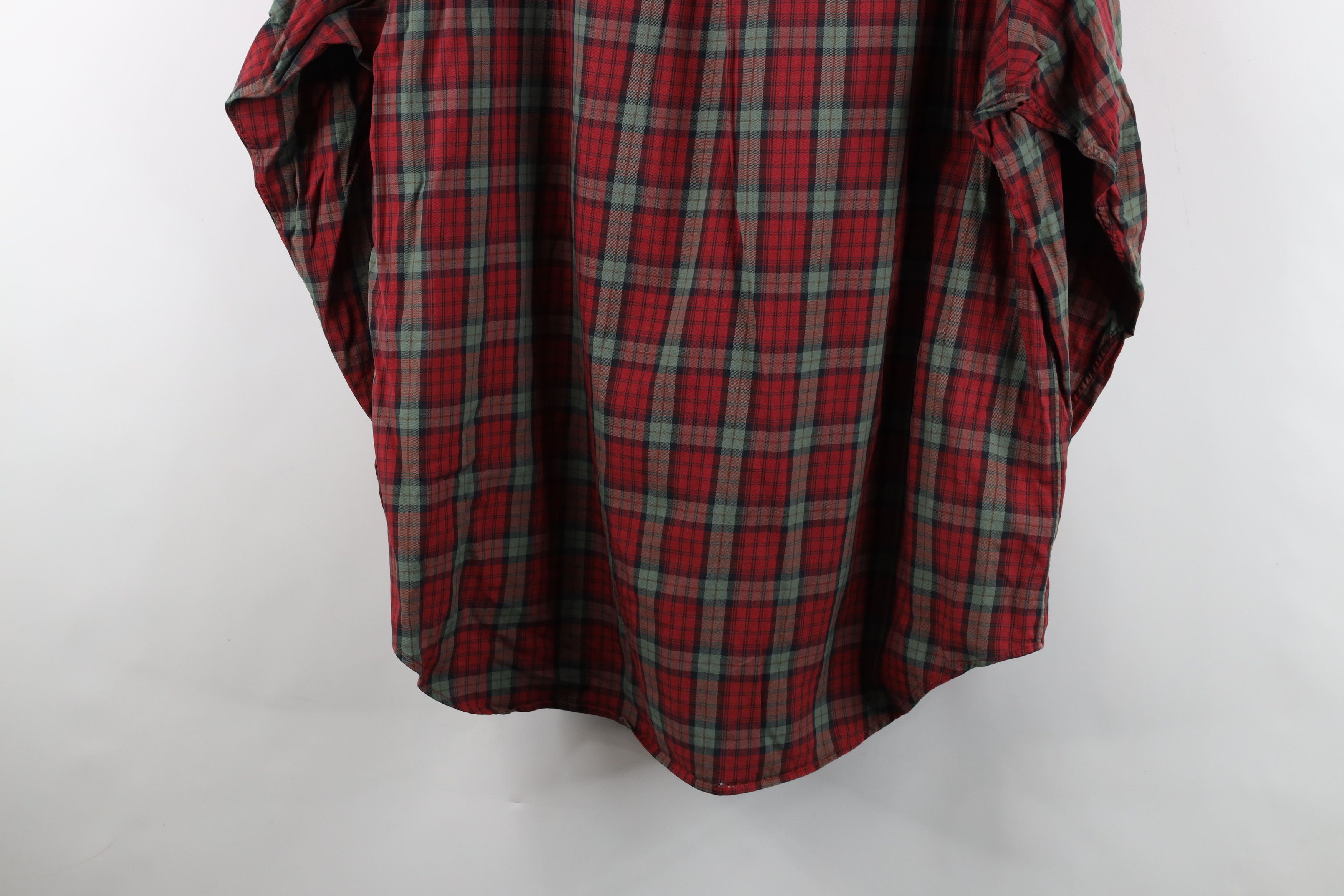 Ralph Lauren Vintage 90s Ralph Lauren Pocket Collared Button Shirt Plaid Size US XL / EU 56 / 4 - 14 Thumbnail