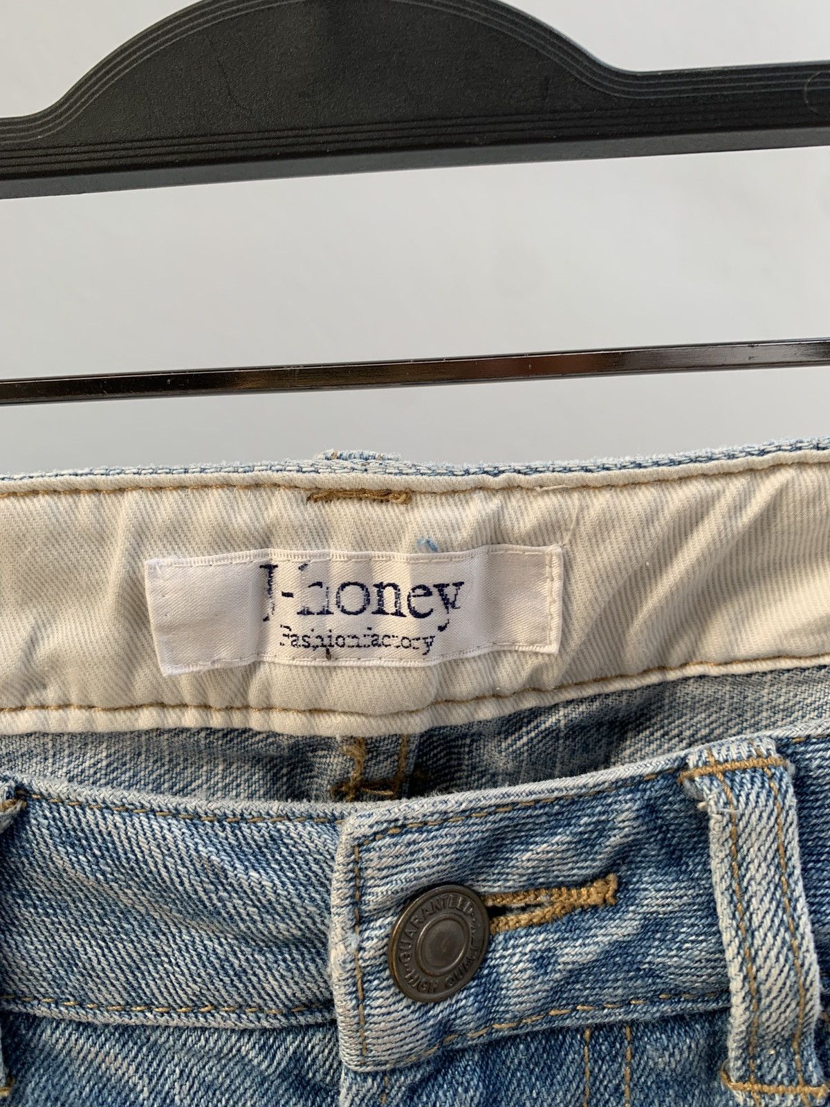 Vintage Thrashed Vintage J-honey Flared Jeans Distressed ERD Size US 32 / EU 48 - 6 Thumbnail