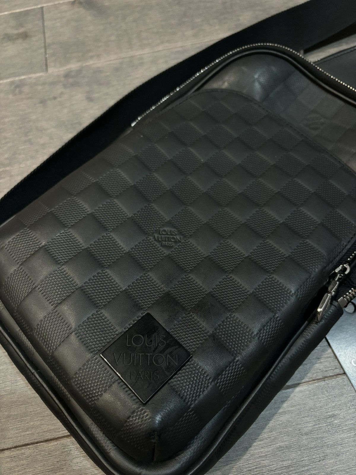 Louis Vuitton Louis Vuitton Damier sling bag black Size ONE SIZE - 6 Thumbnail