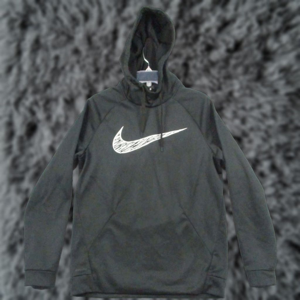 Nike Nike Dri Fit Sweatshirt Hooded Medium Men's Black Logo Essential Shirt Mens Medium Black Logo Nike Dri Fit Sweatshirt Hooded 90s? Size US M / EU 48-50 / 2 - 1 Thumbnail