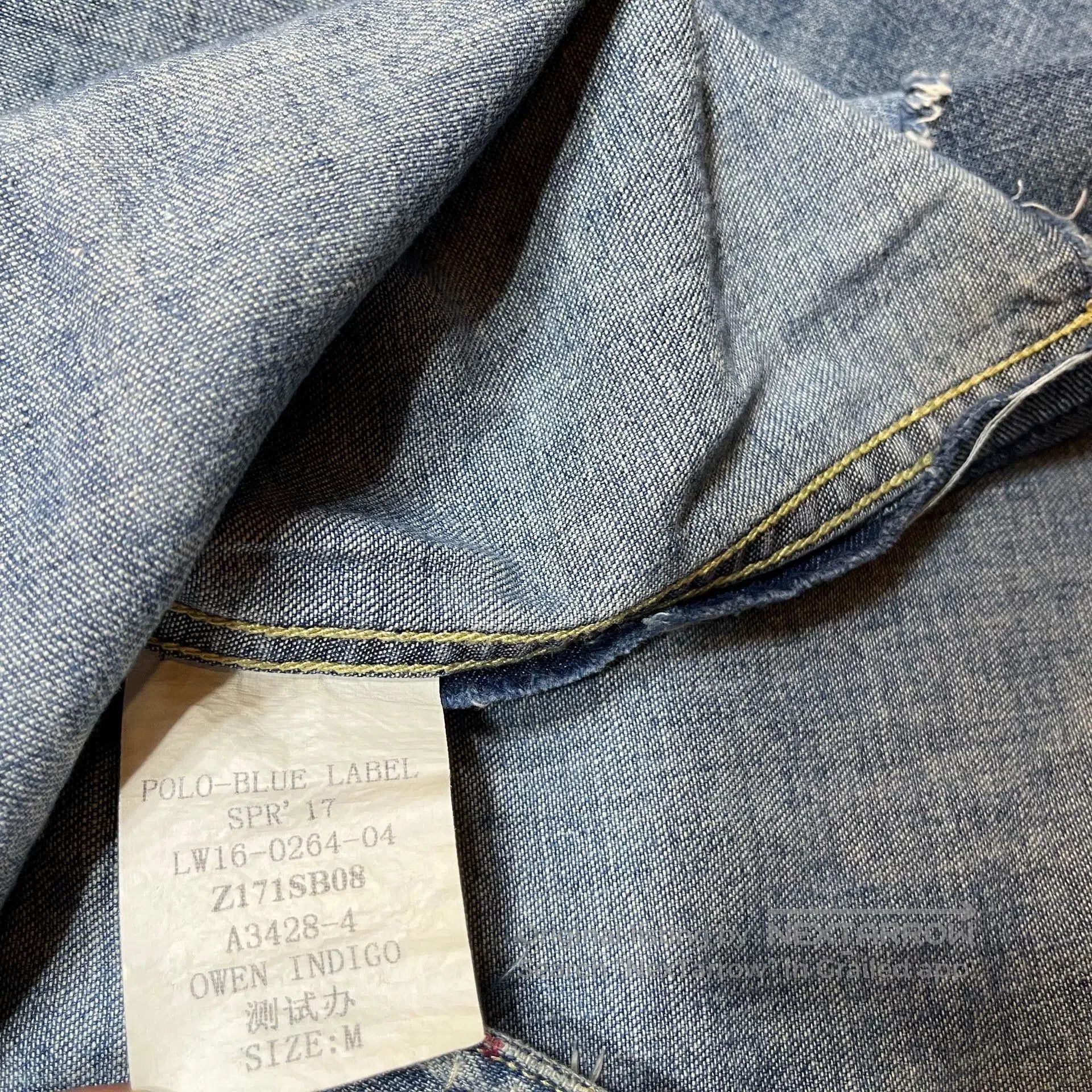 RRL Ralph Lauren Ralph Lauren RRL Distressed Cowboy Shirt. Size US M / EU 48-50 / 2 - 5 Thumbnail