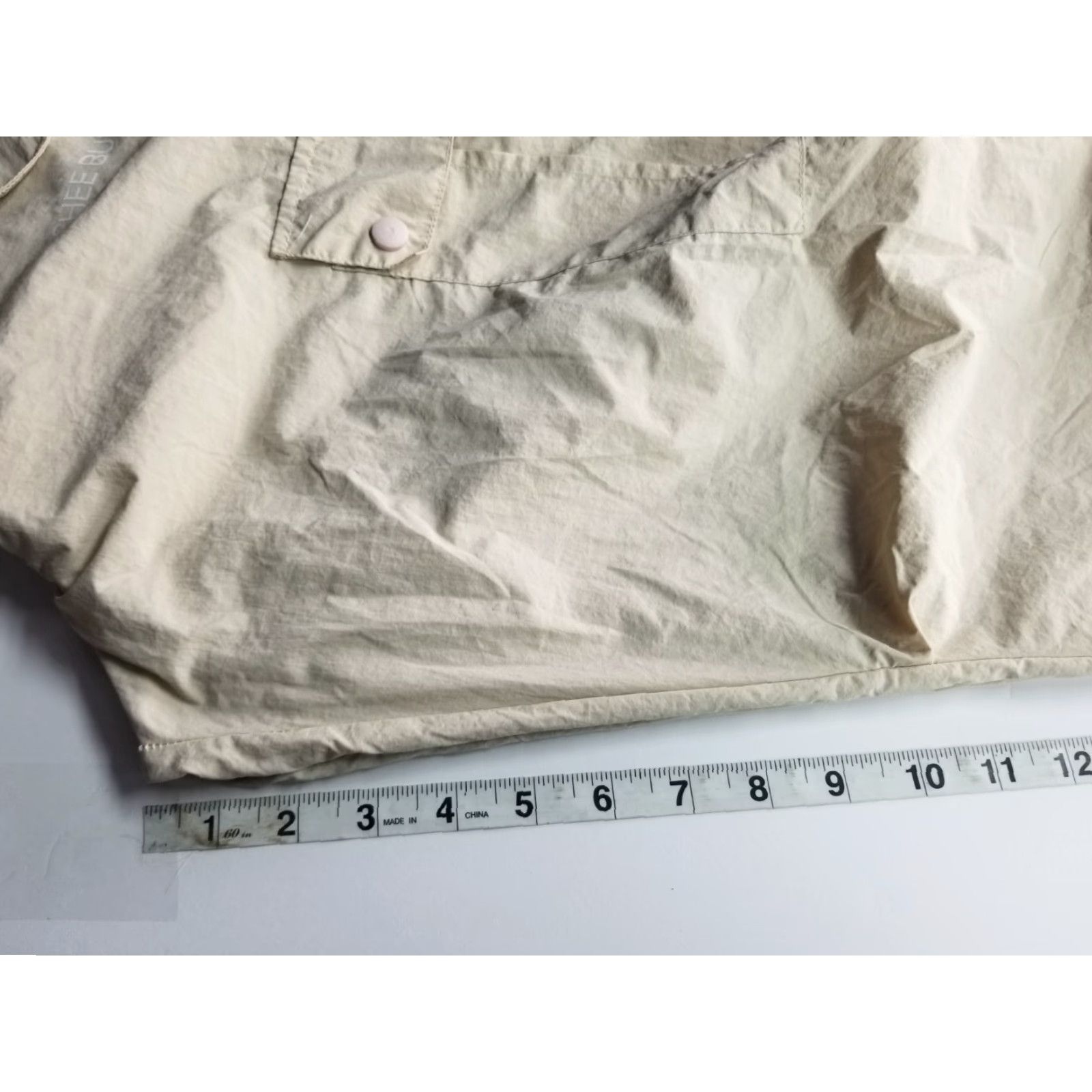 Vintage Pcheebum Windbreaker Cargo Pants Beige Womens Size M Black Outfit/Set Activewear Women Windbreaker Pants Set M Womens Size 32" / US 10 / IT 46 - 4 Thumbnail