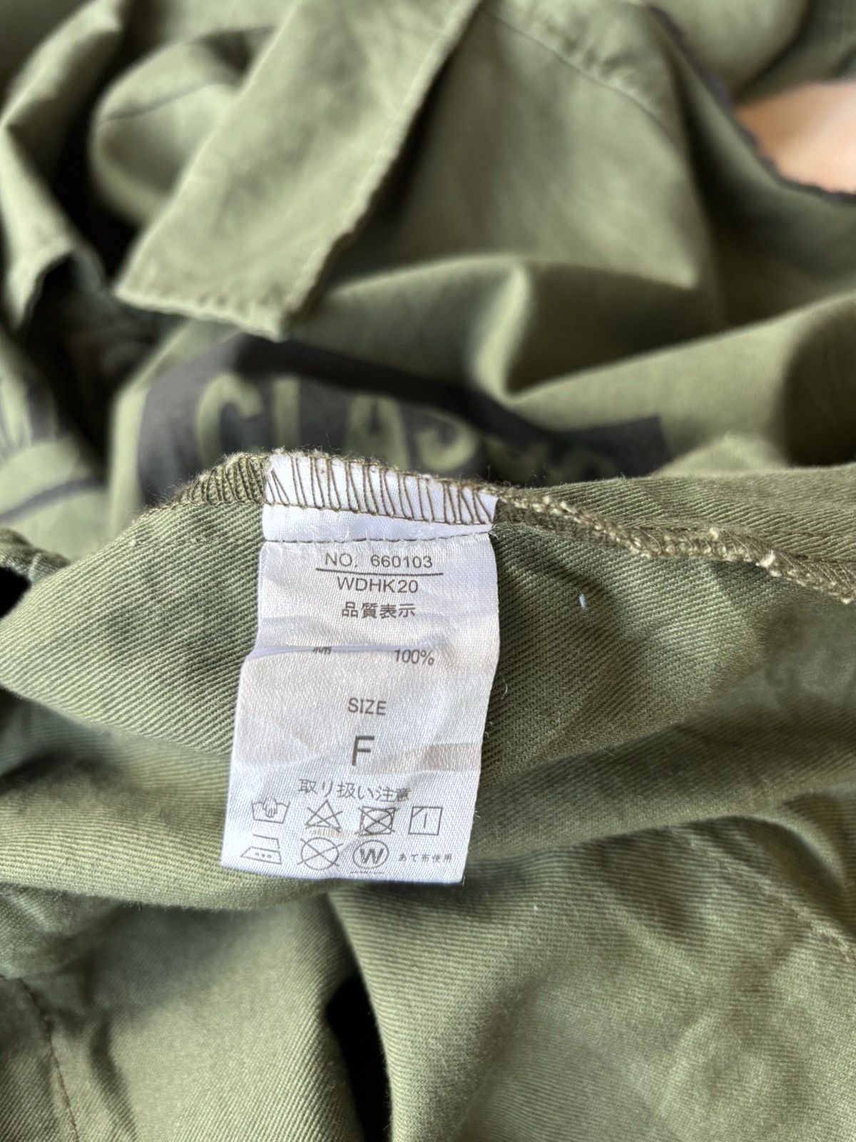 Japanese Brand Baycrest Crazy Distortion Army Styled Shirt Size US XL / EU 56 / 4 - 10 Thumbnail