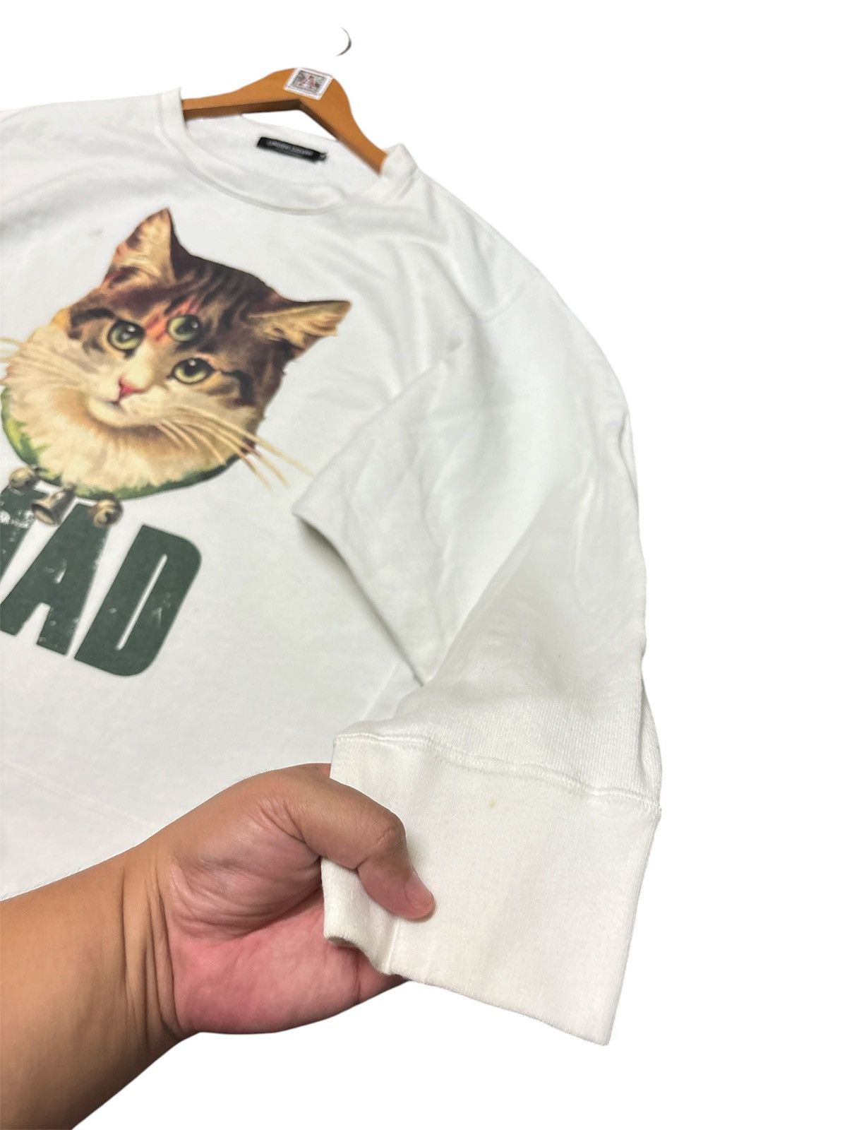 Undercover 💸BINDING OFFER💸UNDERCOVER MADSTORE CAT SWEATSHIRT💥 Size US M / EU 48-50 / 2 - 12 Thumbnail