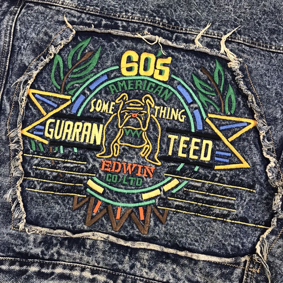 Vintage DENIM BUTTON JACKET EDWIN 1990 JACKET Size US M / EU 48-50 / 2 - 18 Thumbnail