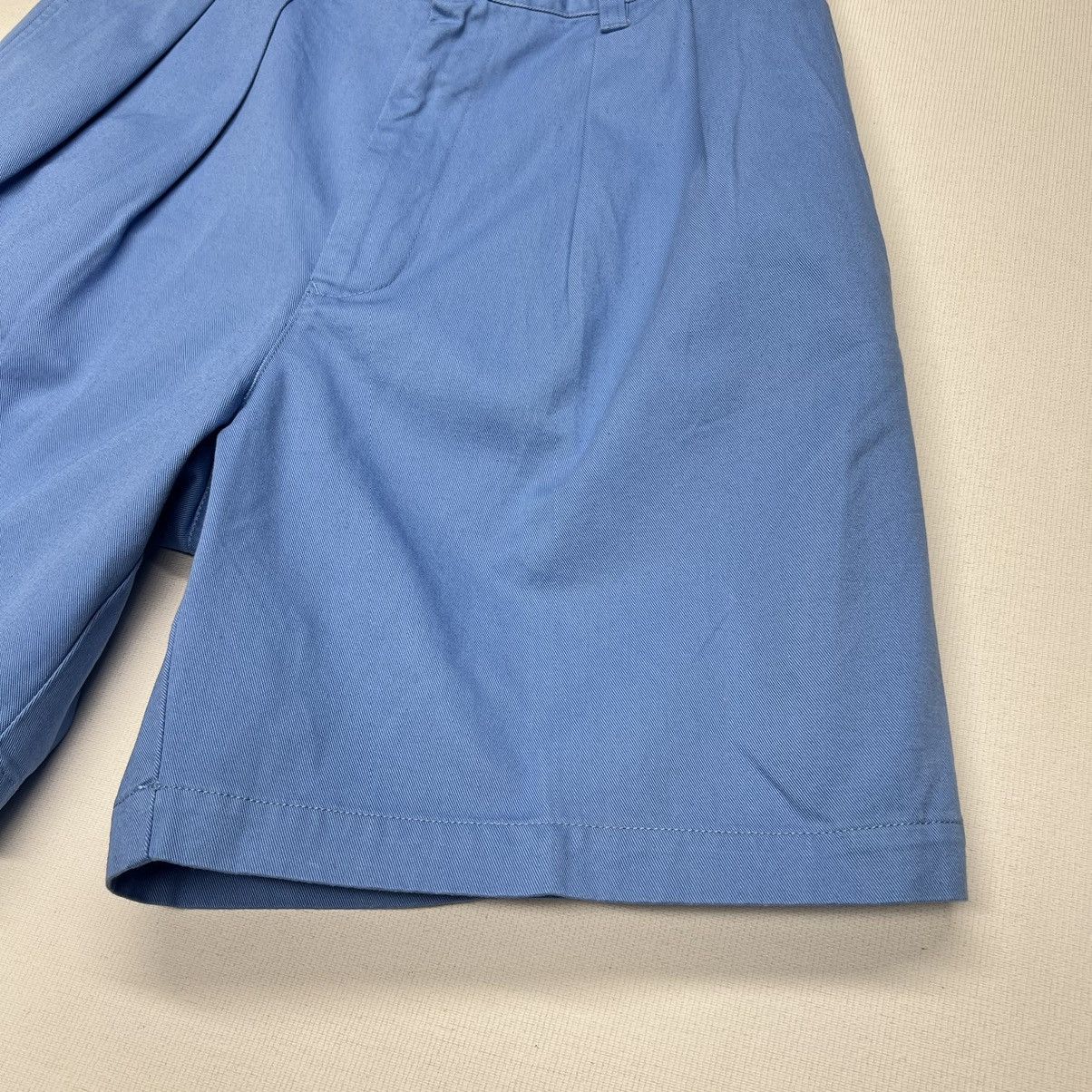 Tommy Hilfiger × Vintage VTG Tommy Hilfiger Shorts Blue Chino Bermuda Button Beach Size US 32 / EU 48 - 3 Thumbnail