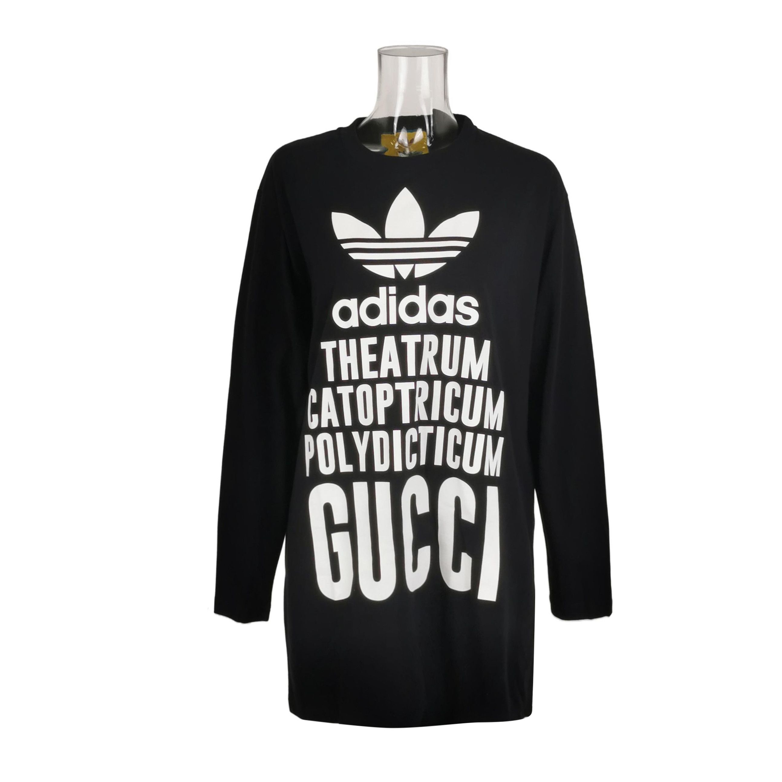 Gucci Gucci x Adidas Logo Long Sleeve T-Shirt XXS Size XXS / US 00 / IT 34 - 1 Thumbnail