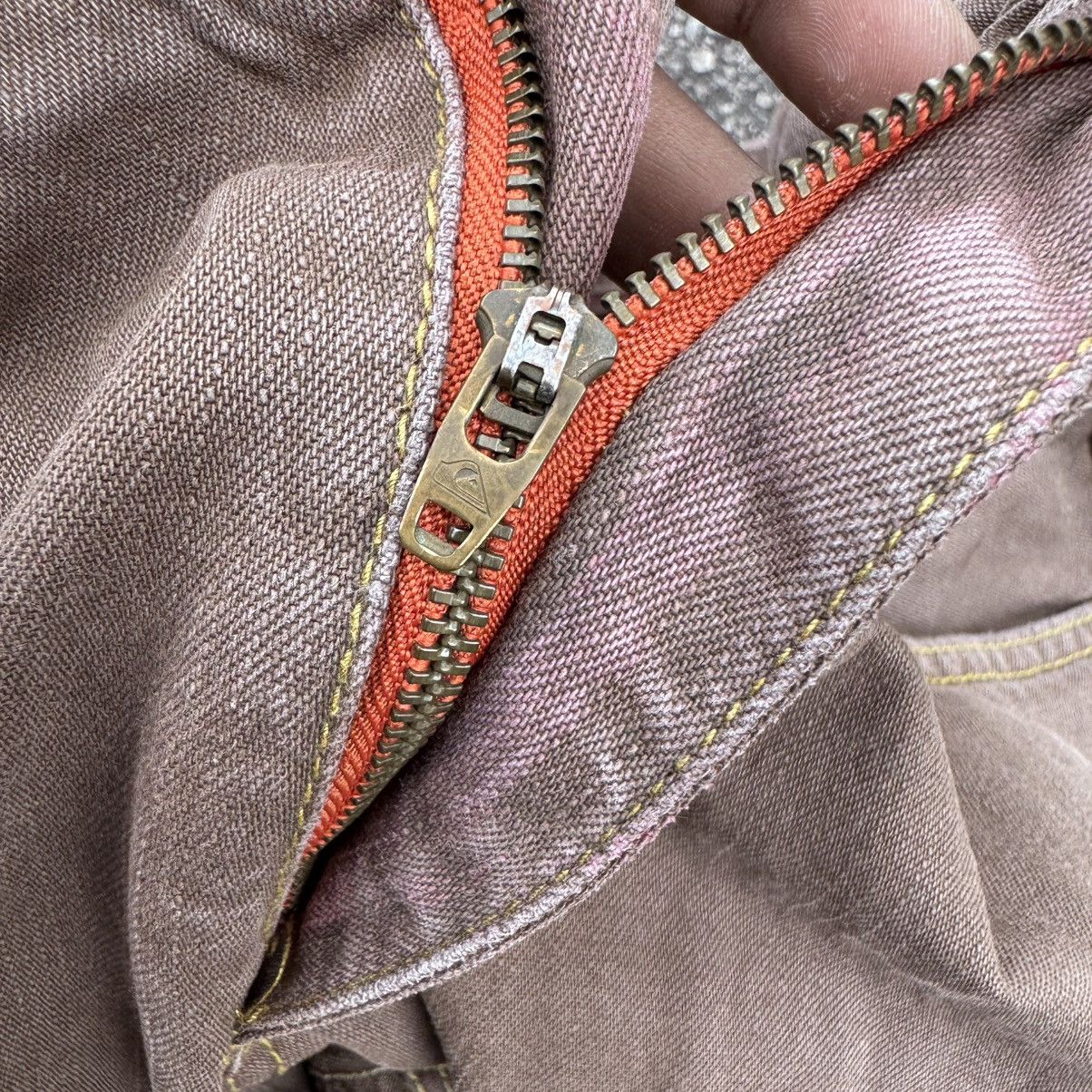 Quiksilver Vintage 90s Quiksilver Distressed Denim Jeans Brown Size US 34 / EU 50 - 21 Thumbnail