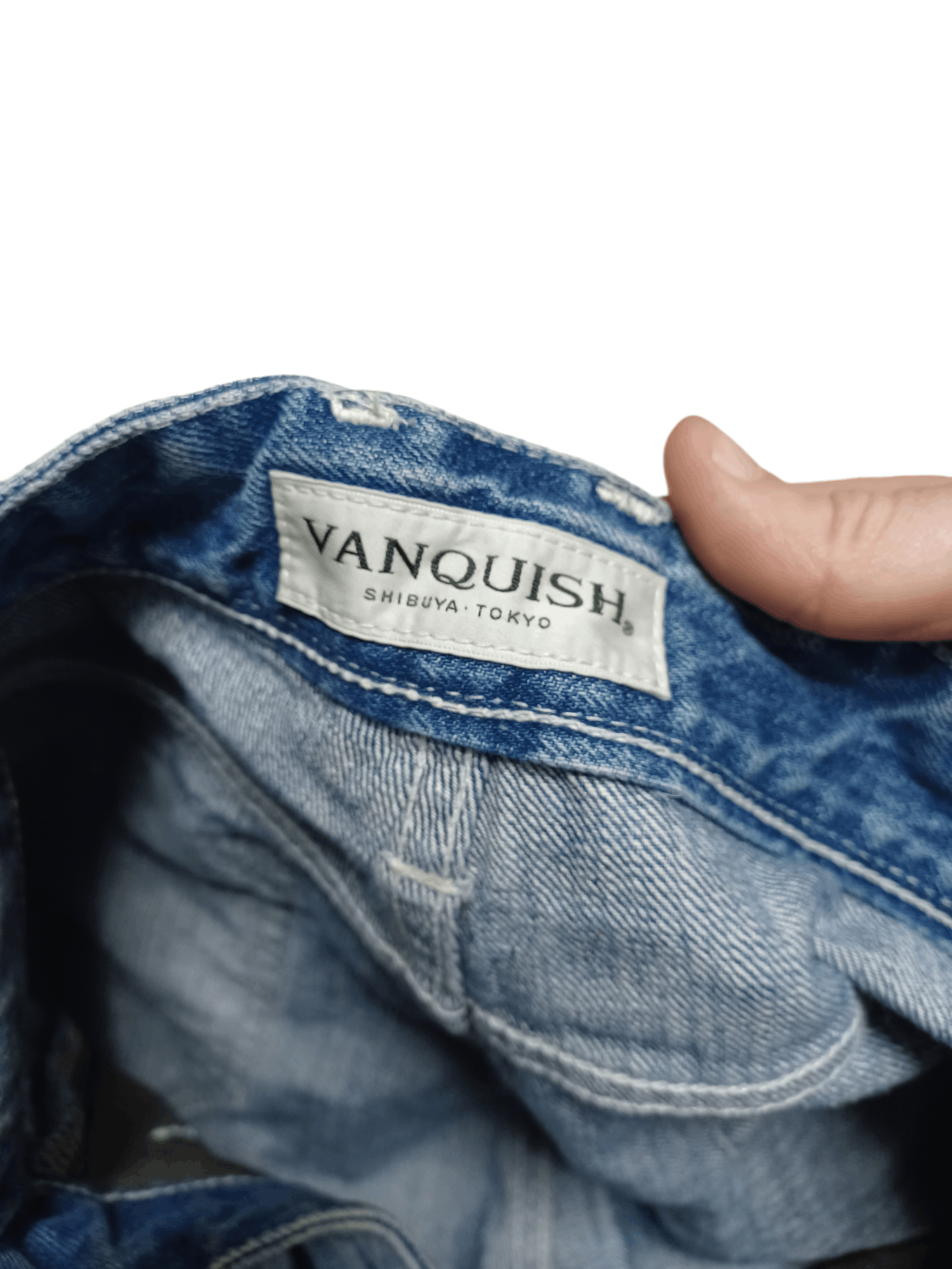 Vanquish MADE IN JAPAN VANQUISH TOKYO DISTRESSED DENIM SHORTS JEANS Size US 34 / EU 50 - 3 Thumbnail