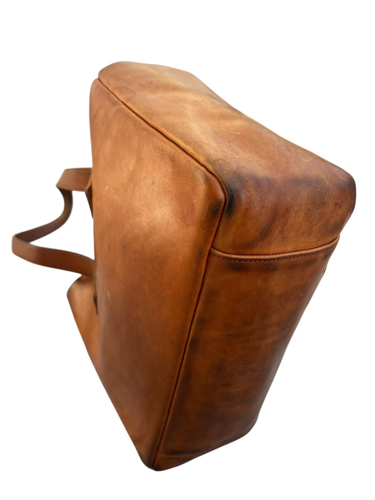 Leather Sot Japan Stains Patina Leather Toto Bag Size ONE SIZE - 16 Thumbnail