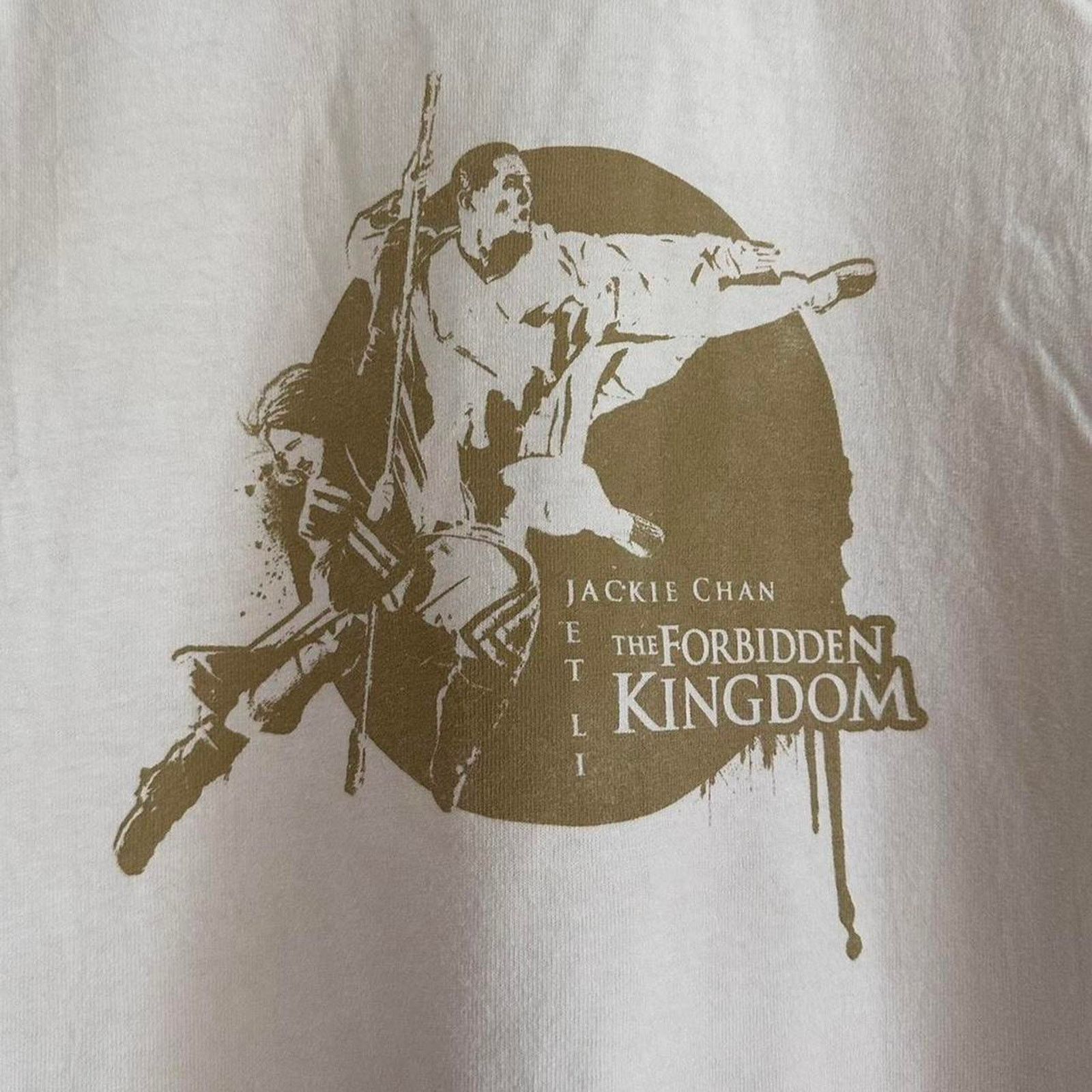 Hanes × Vintage Vintage Jackie Chan The Forbidden Kingdom Movie Promo Shirt Size US XL / EU 56 / 4 - 3 Thumbnail