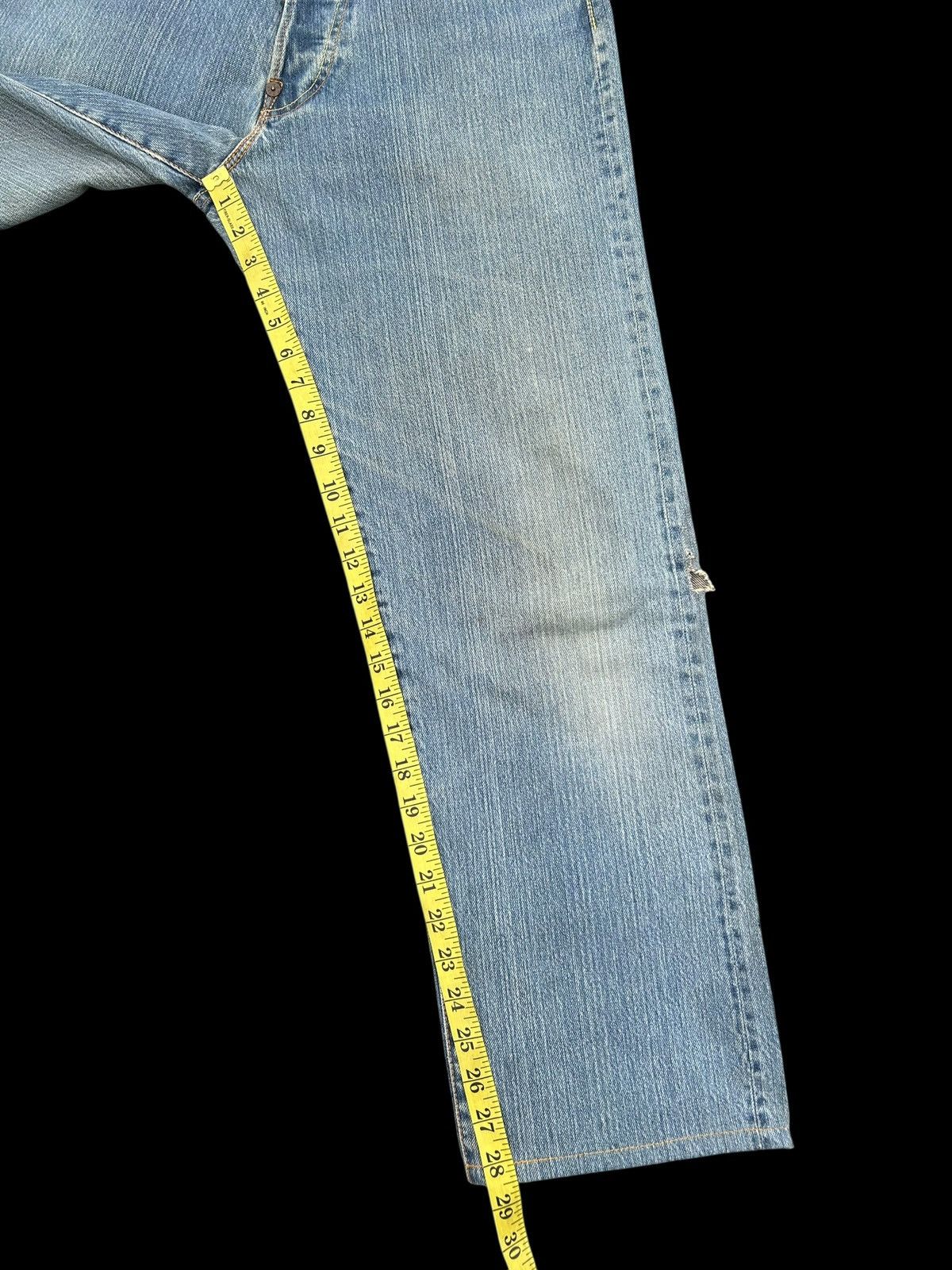 Japanese Brand × Kapital × Vintage Evisu Selvedge Distressed Evisu Paris Denim Jeans Size US 30 / EU 46 - 23 Thumbnail
