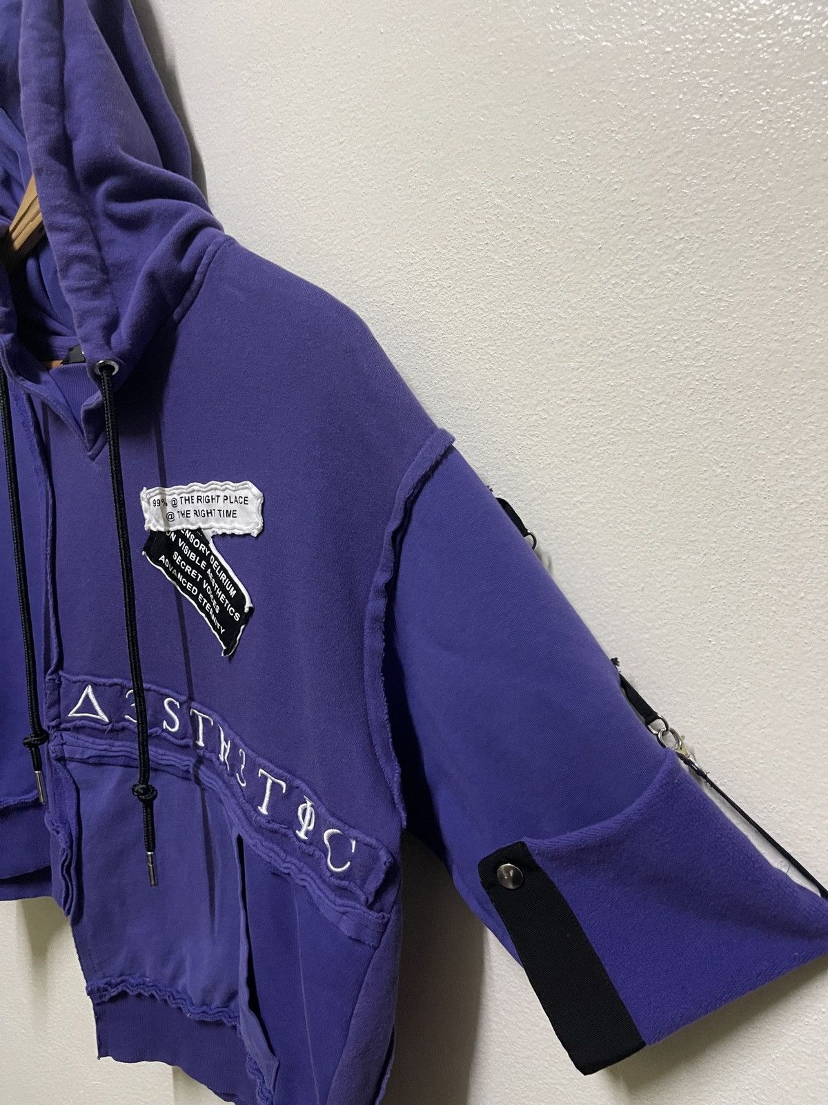 Diesel Diesel Asymmetrical Hybrid Hoodie Size M / US 6-8 / IT 42-44 - 3 Thumbnail