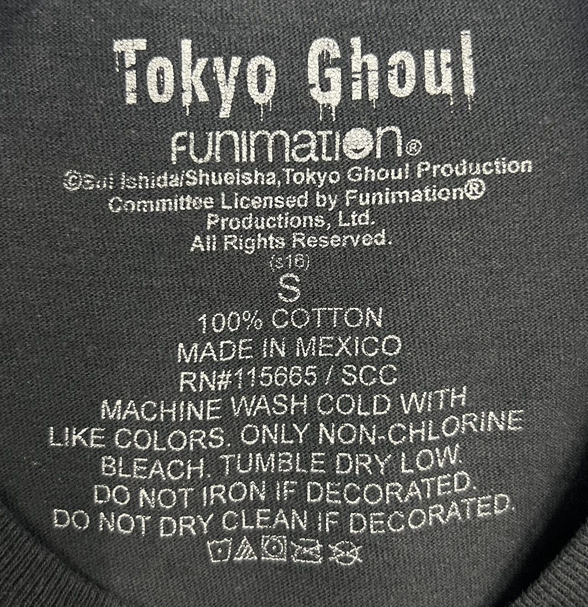 Anime × Vintage 🔥grailsale🔥 Tokyo Ghoul Ken Kaneki Solo T Shirt Size US S / EU 44-46 / 1 - 5 Thumbnail