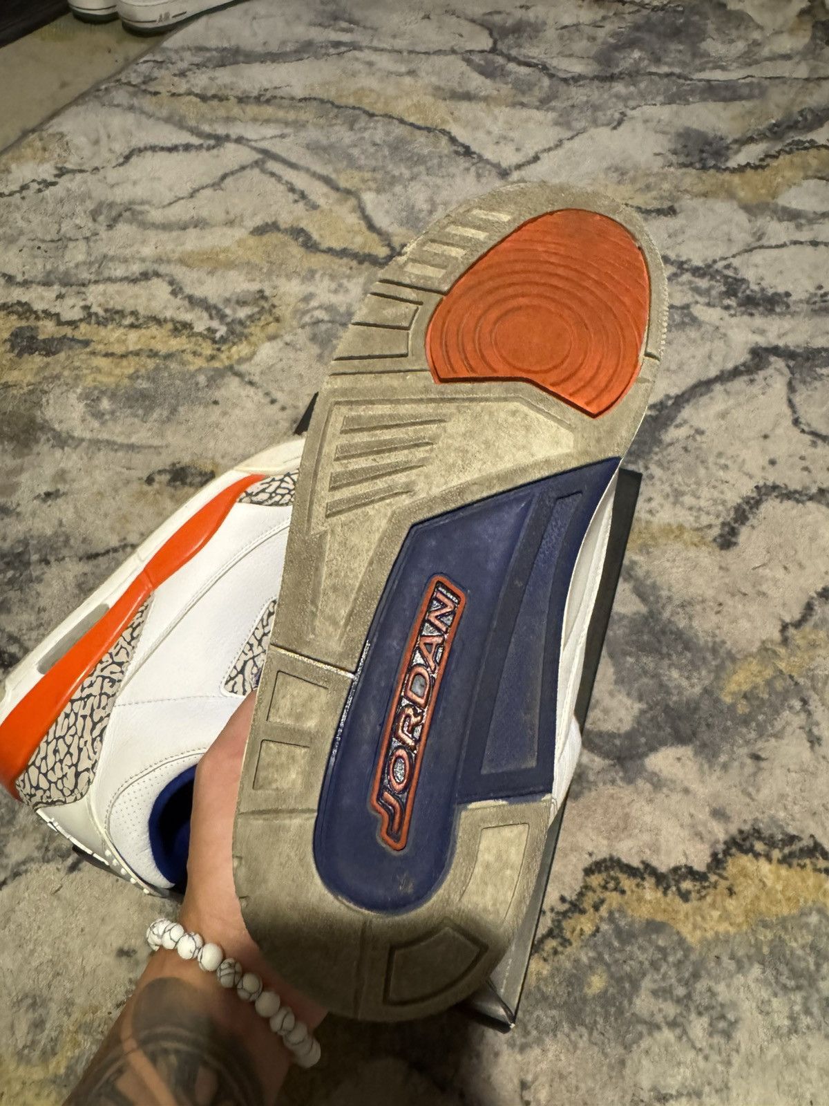 Jordan Brand × Nike Jordan 3’s “Knicks” Size US 10.5 / EU 43-44 - 5 Thumbnail