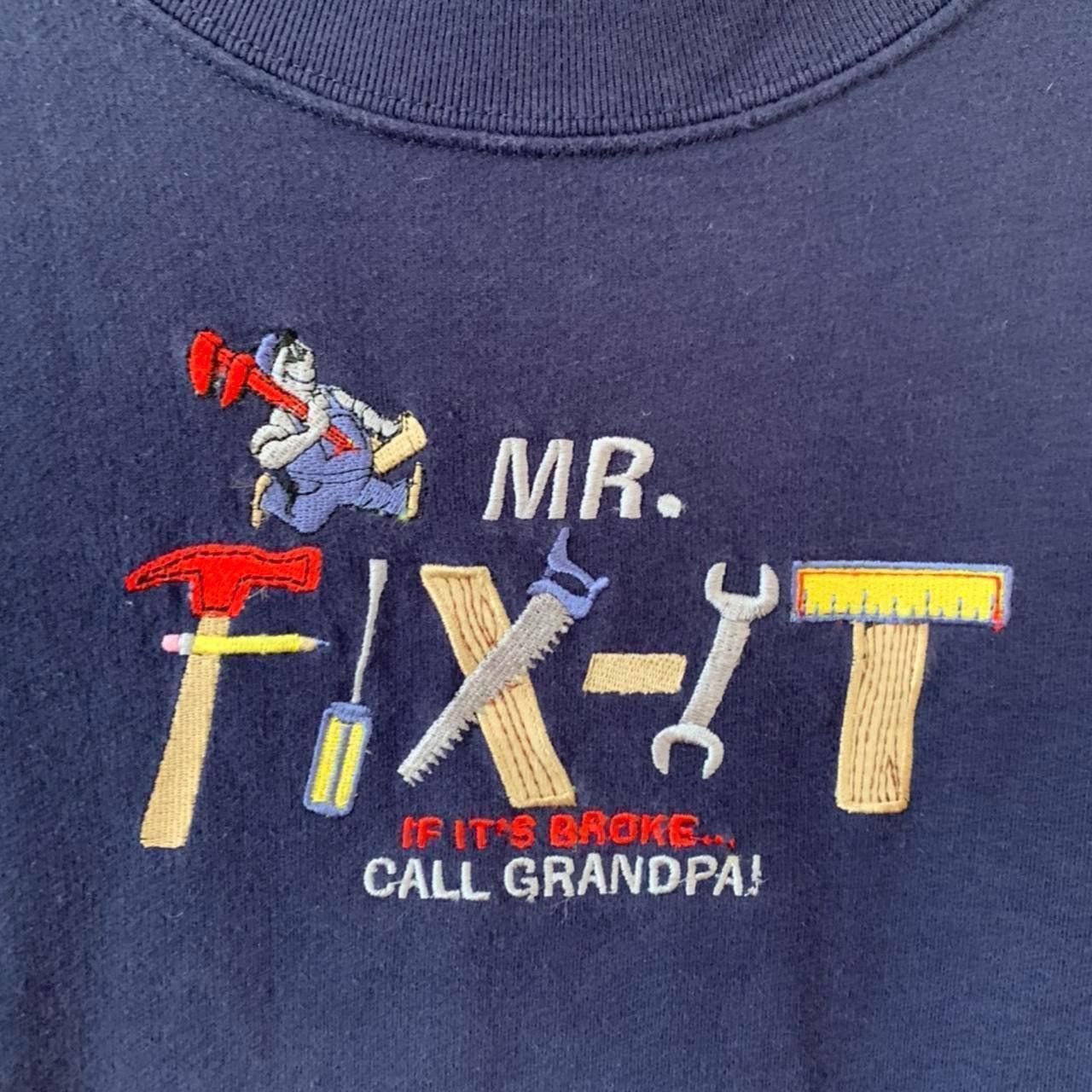 Vintage Vintage 90s Grandpa Sweatshirt Size US XL / EU 56 / 4 - 3 Thumbnail