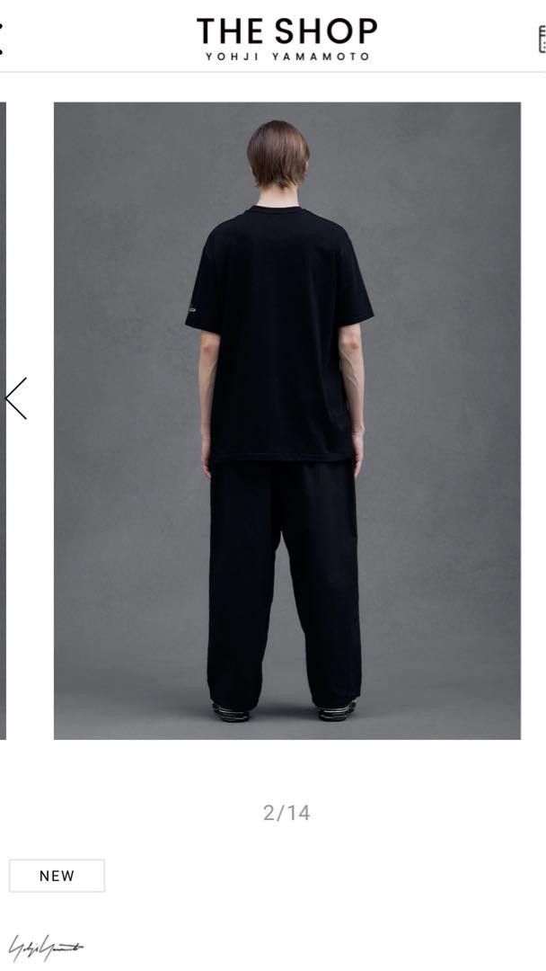 Yohji Yamamoto YOHJI YAMAMOTO Short sleeve BLACK T-shirt Size US XL / EU 56 / 4 - 8 Thumbnail