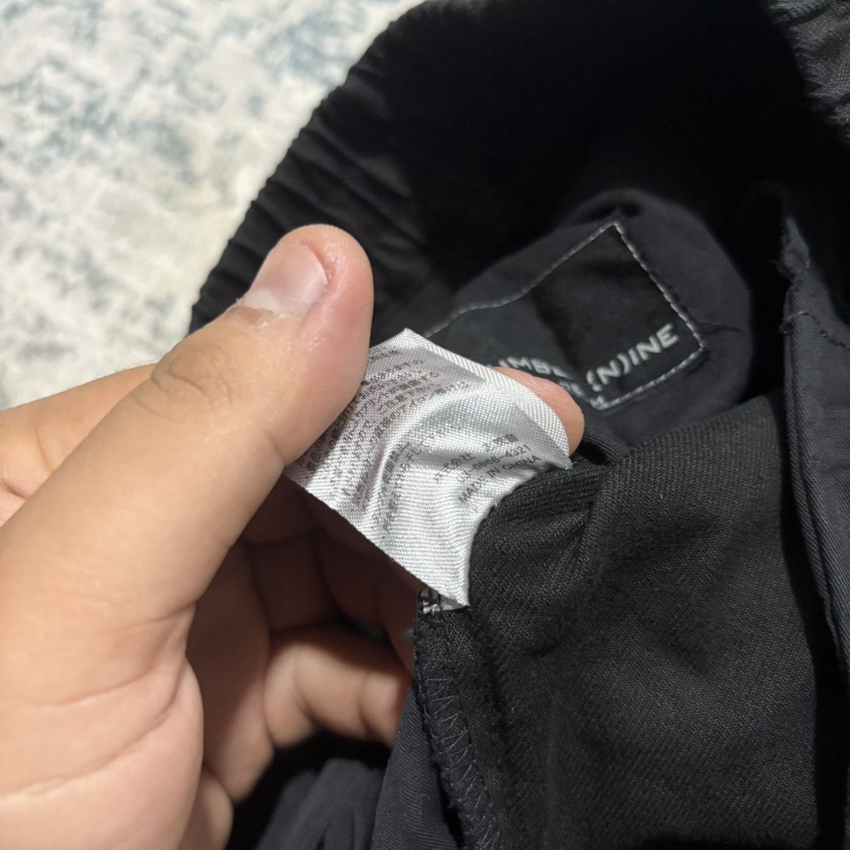 Number (N)ine Number Nine Denim cargo jogger pants Size US 29 - 7 Thumbnail