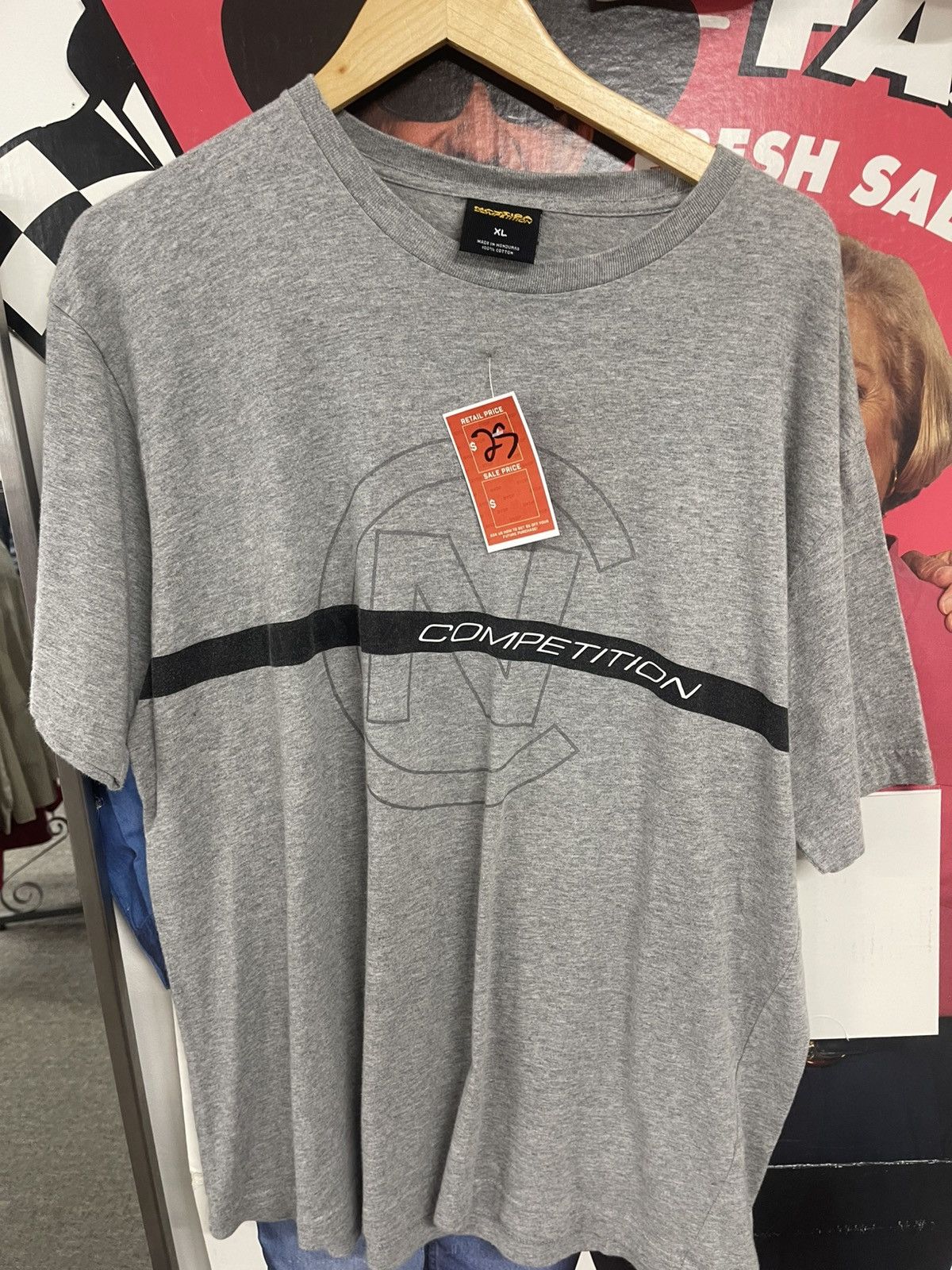 Vintage Grey N competition Shirt Size US M / EU 48-50 / 2 - 1 Preview