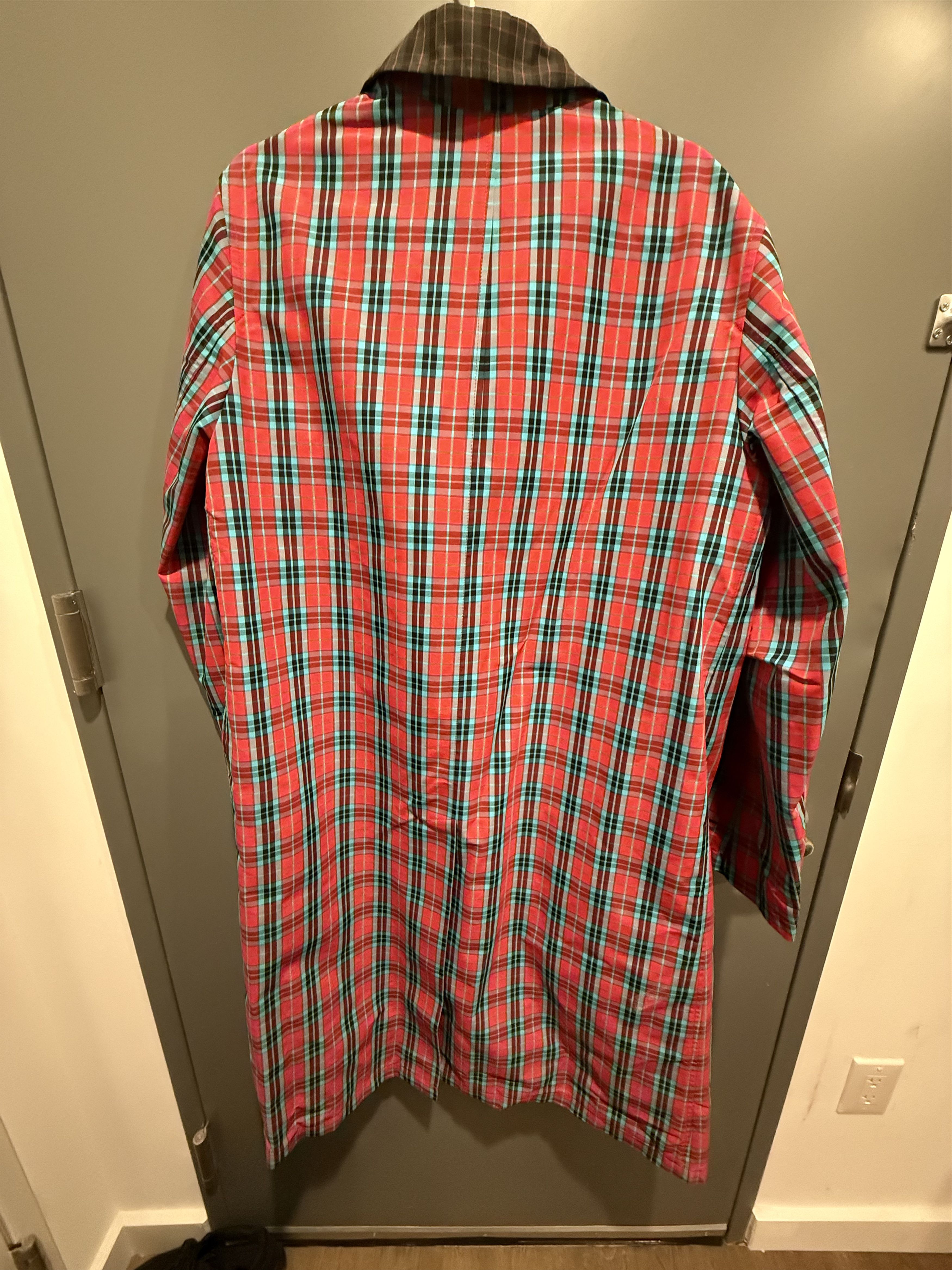 Burberry Contrast Collar Check Size US M / EU 48-50 / 2 - 2 Thumbnail