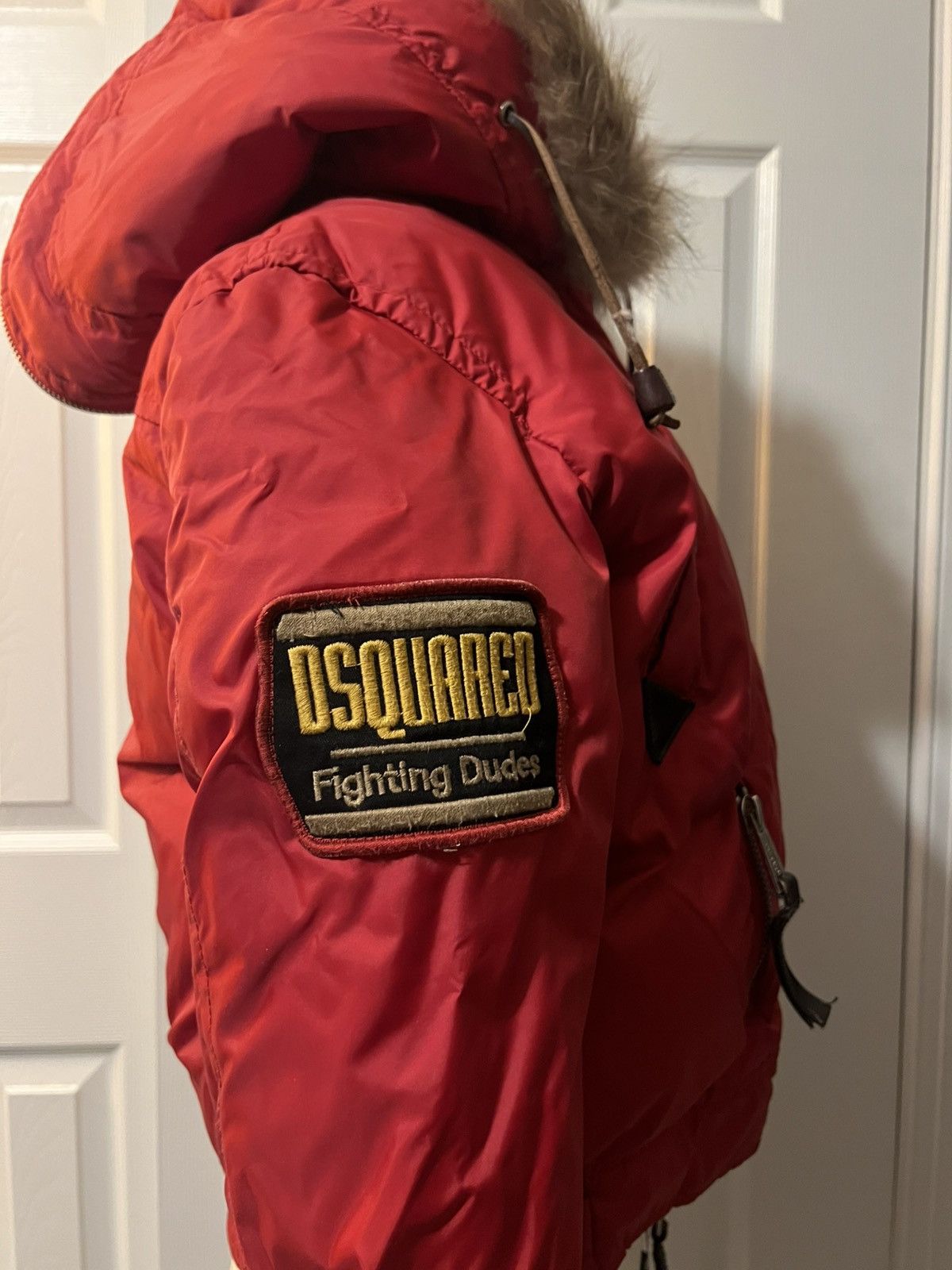 Dsquared2 DSQUARED FIGHTING DUDES HOODED BOMBER Size M / US 6-8 / IT 42-44 - 6 Thumbnail
