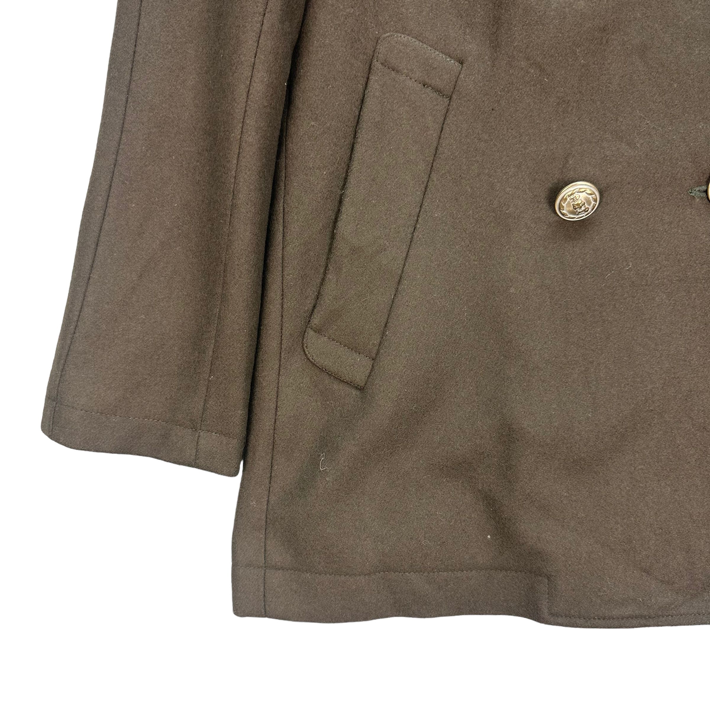 Japanese Brand YOSHI KONDO PARIS WOOL BELTED DOUBLE BREASTED COAT #7825-180 Size S / US 4 / IT 40 - 4 Thumbnail