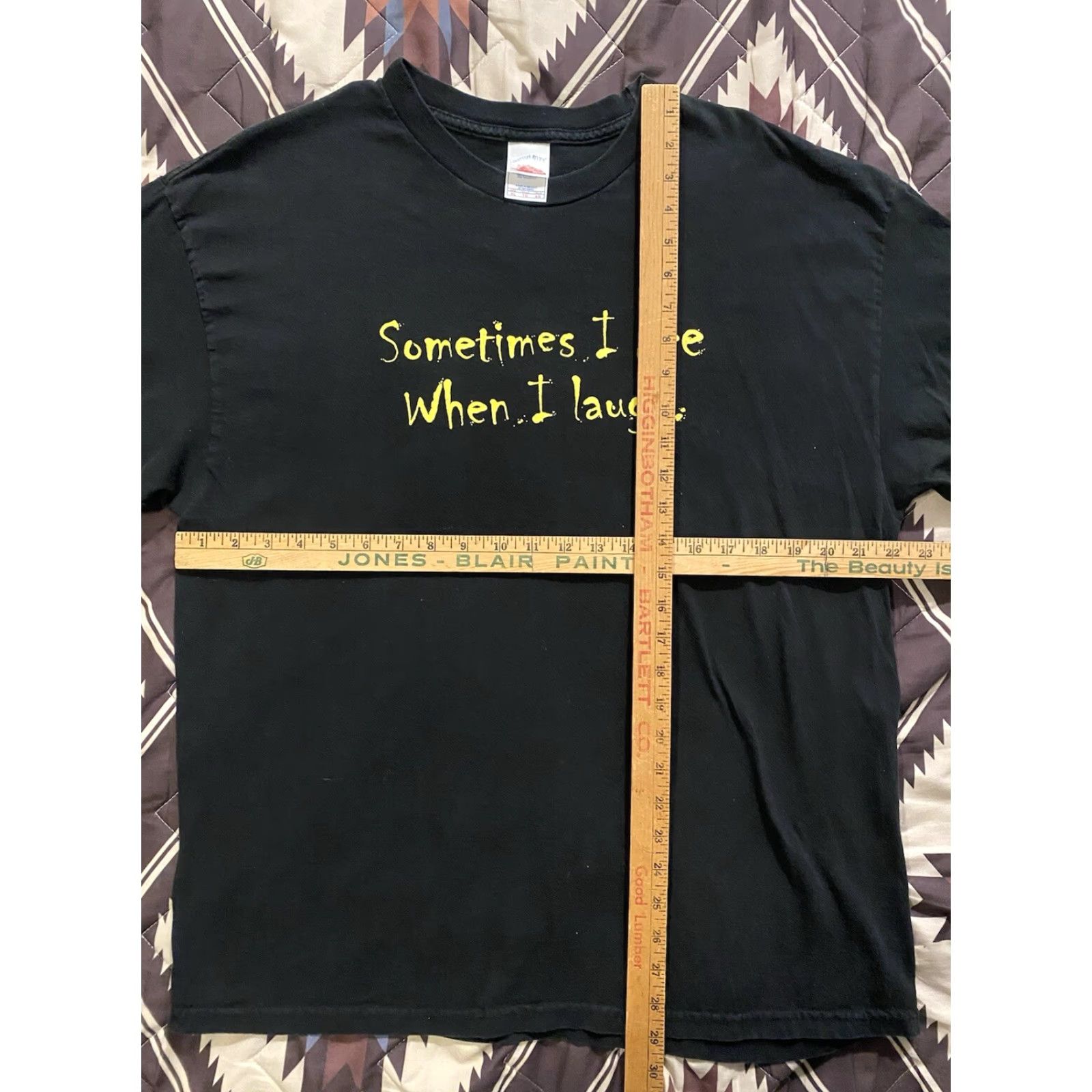 Vintage VINTAGE Tennessee River T Shirt Funny Black XL Unisex Adults Crew Neck Short Sleeve Graphic Print Size US XL / EU 56 / 4 - 3 Thumbnail
