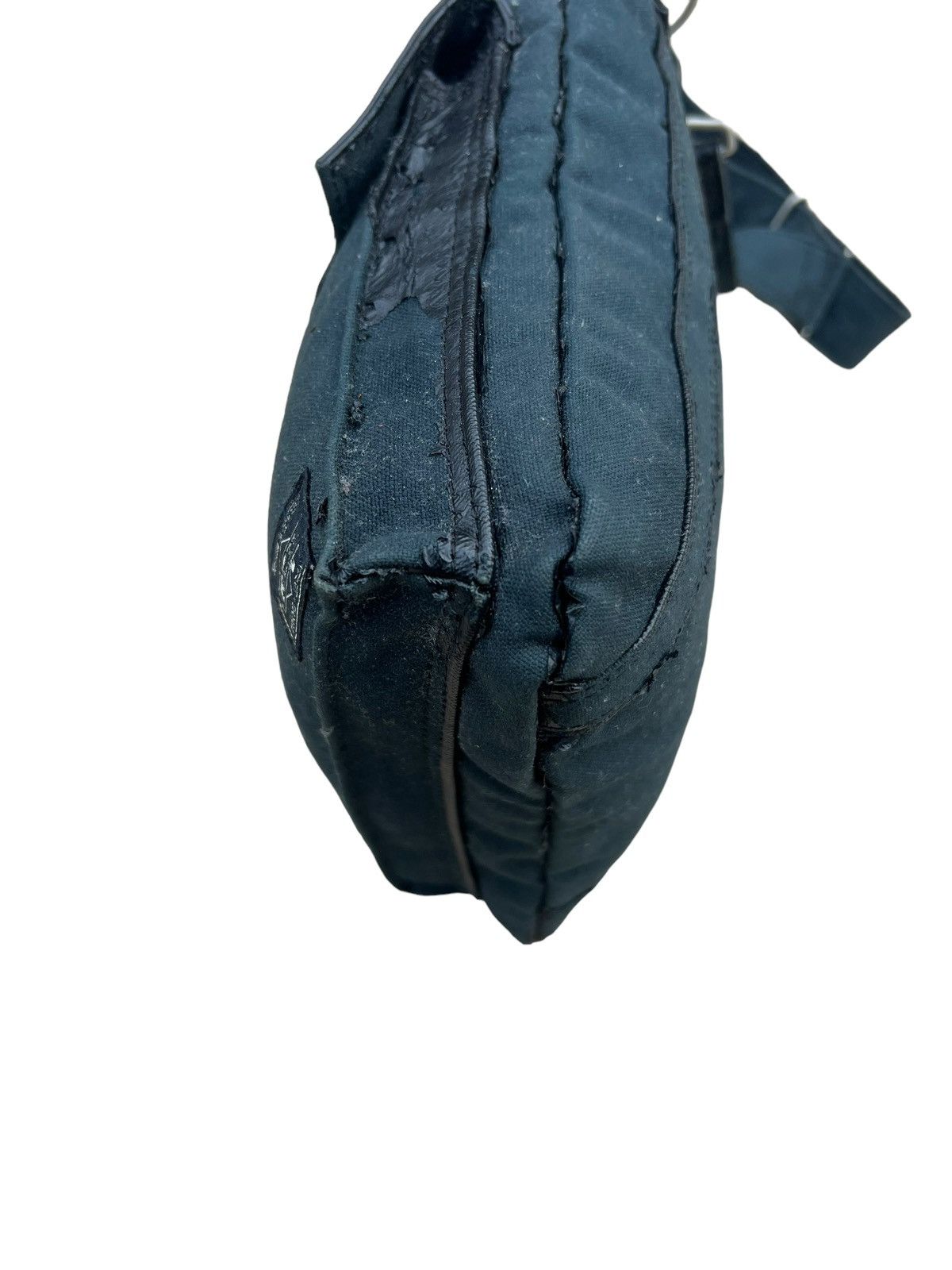 Japanese Brand Vintage Porter Yoshida Japan Peel Off PU Coated Distress Bag Size ONE SIZE - 9 Thumbnail