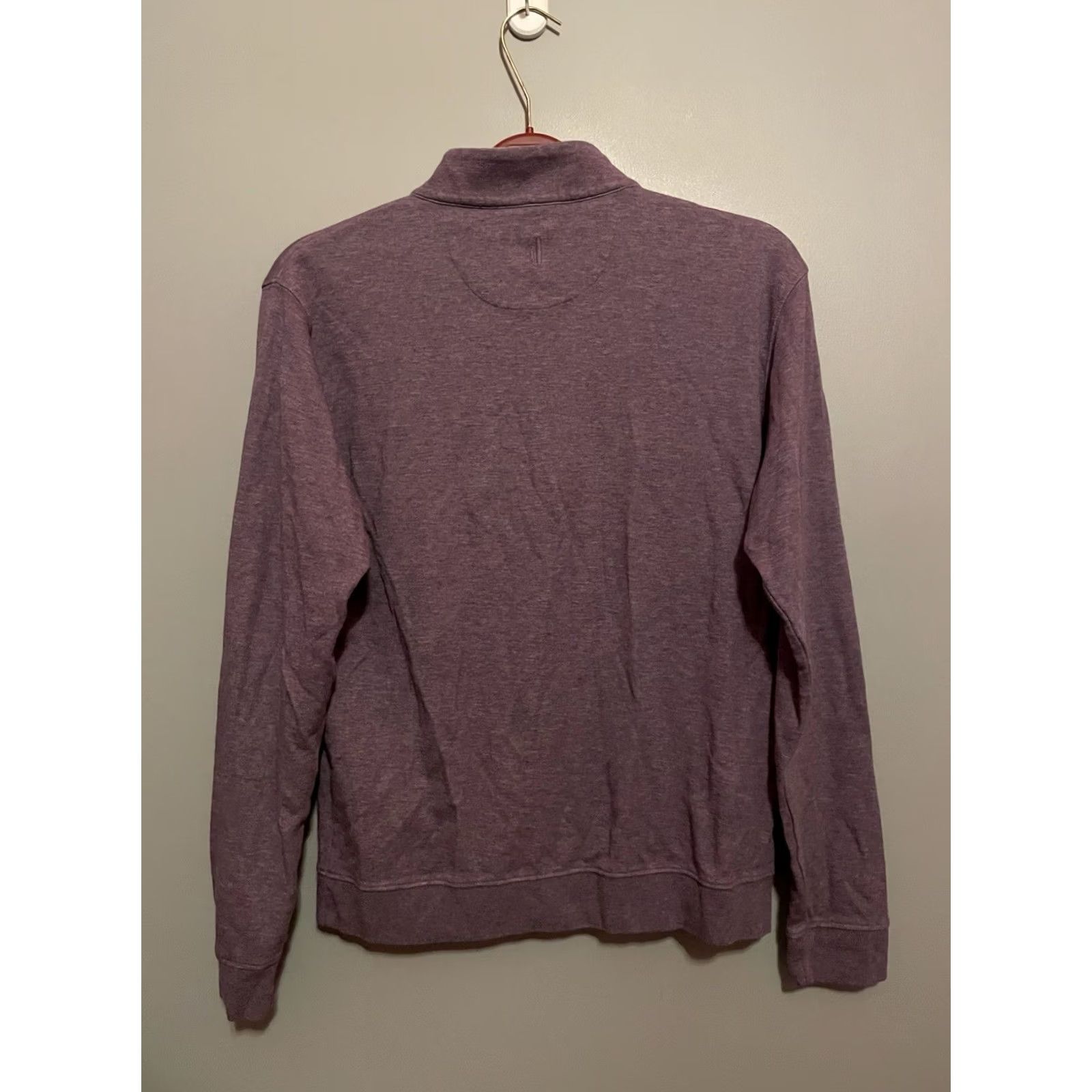 johnnie-O johnnie-O Pullover Womens M Purple Sully Zip Women Size Long Sleeve D344 Size M / US 6-8 / IT 42-44 - 4 Thumbnail