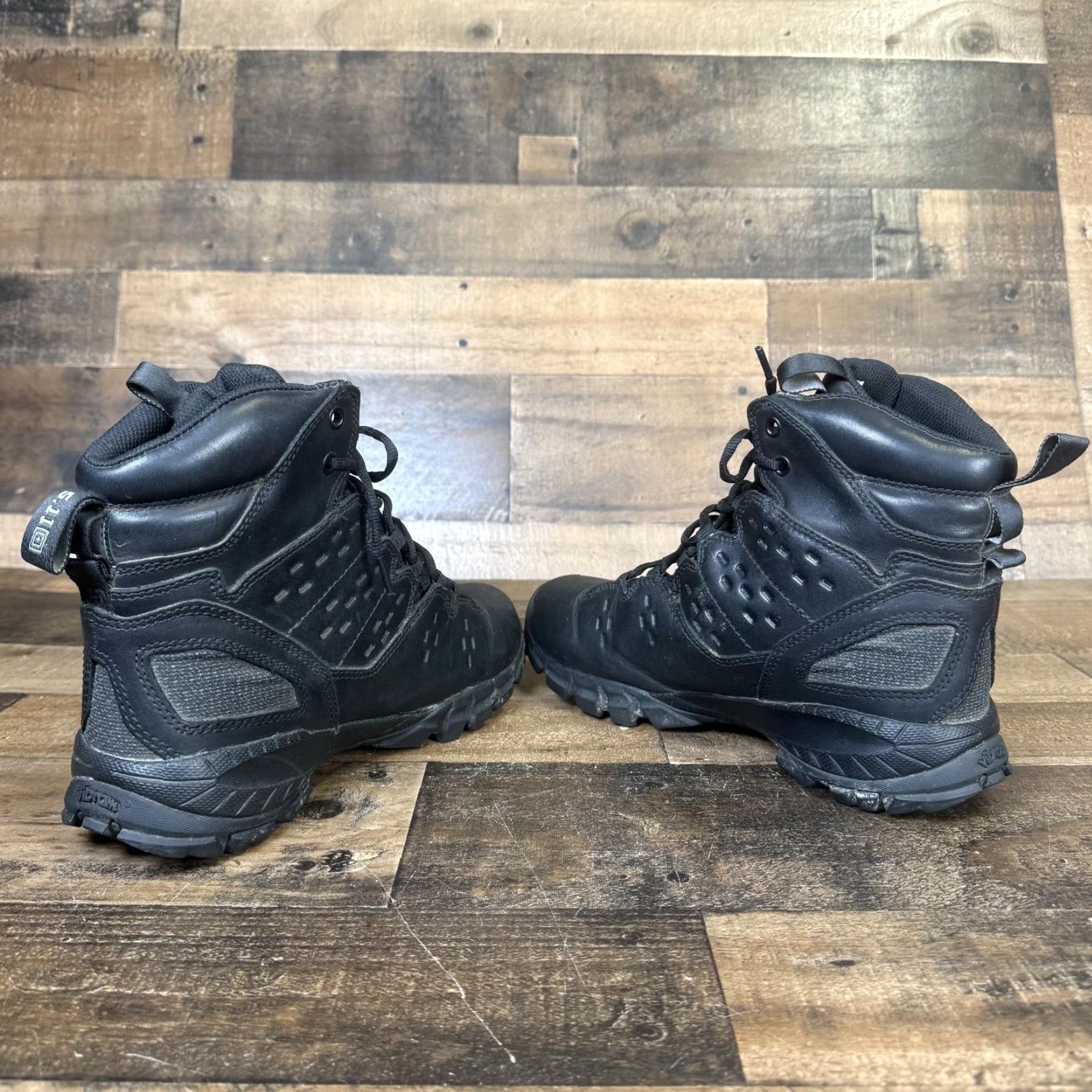 Vintage 5.11 XPRT 3.0 Waterproof 6" Boots Size 9 USM Black Tactical Military Hiking Boot Men Mens Boots Black 5.11 Tactical Size US 9 / EU 42 - 6 Thumbnail