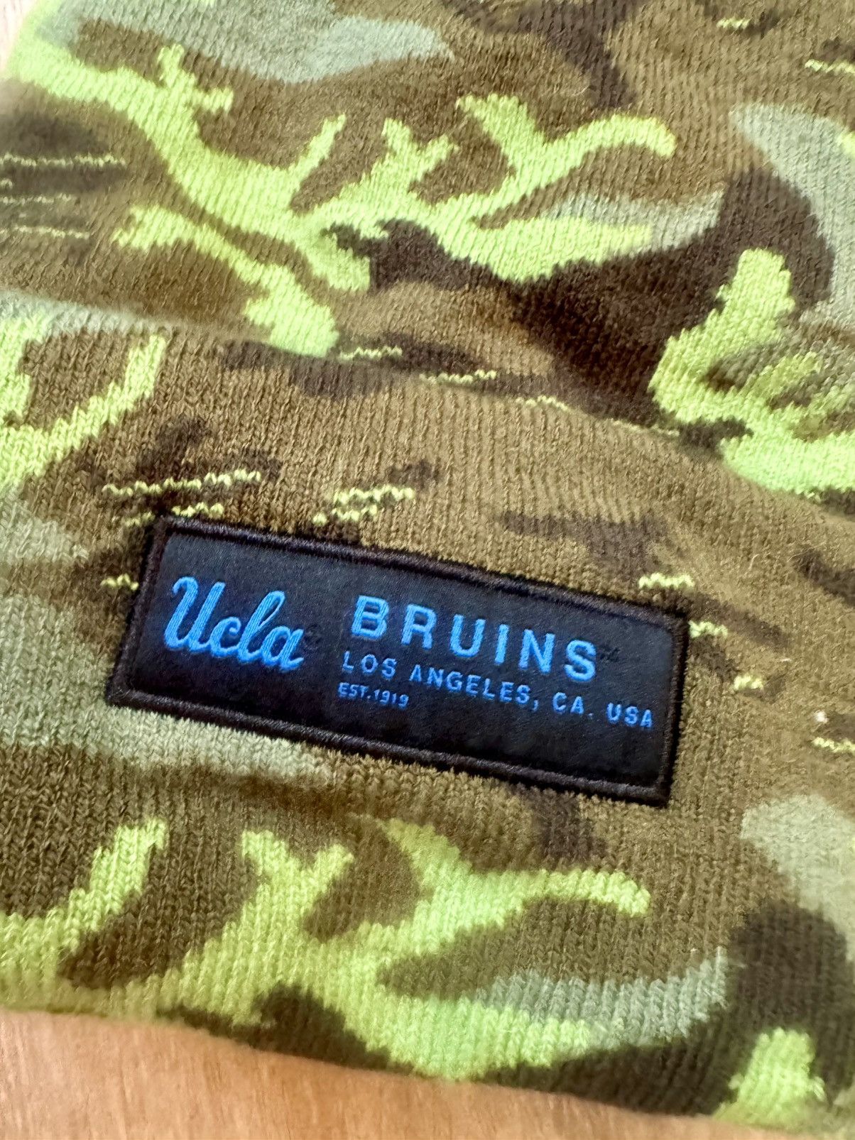 Jordan Brand UCLA Bruins Jordan Brand Camo Beanie Los Angeles College Size ONE SIZE - 3 Thumbnail