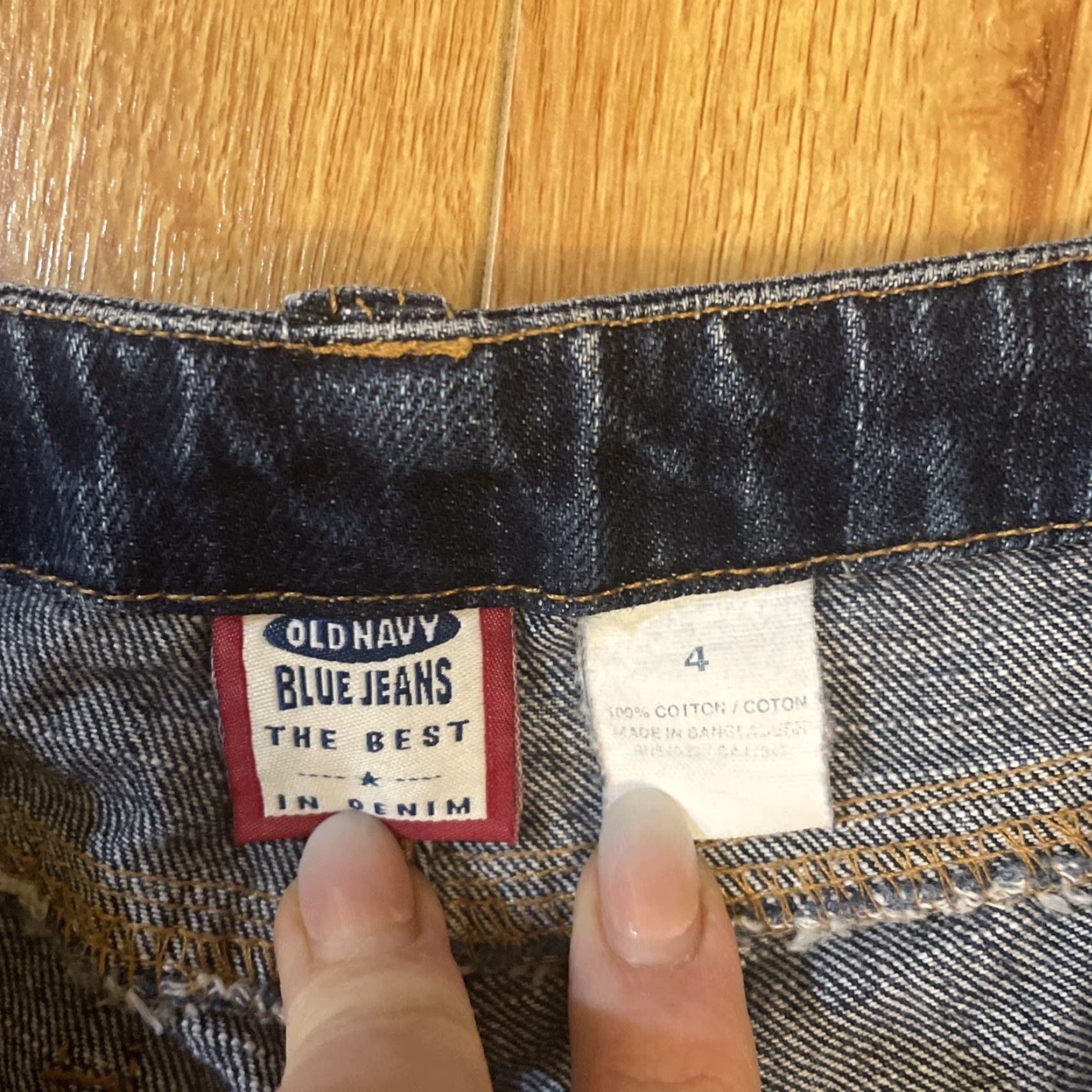 Old Navy VINTAGE Old Navy Jeans Bootcut Denim 29x30 Size 4 Dark Wash Snap Front 90s Y2K Womens Size 27" / US 4 / IT 40 - 7 Thumbnail