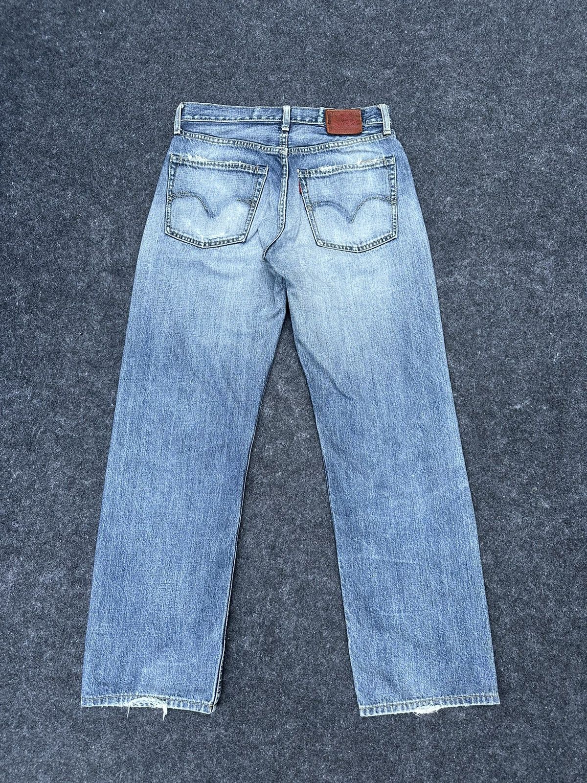 Levi's Vintage Levi’s 503 Japan Distressed Denim 30x30 D14 Size US 30 / EU 46 - 2 Thumbnail