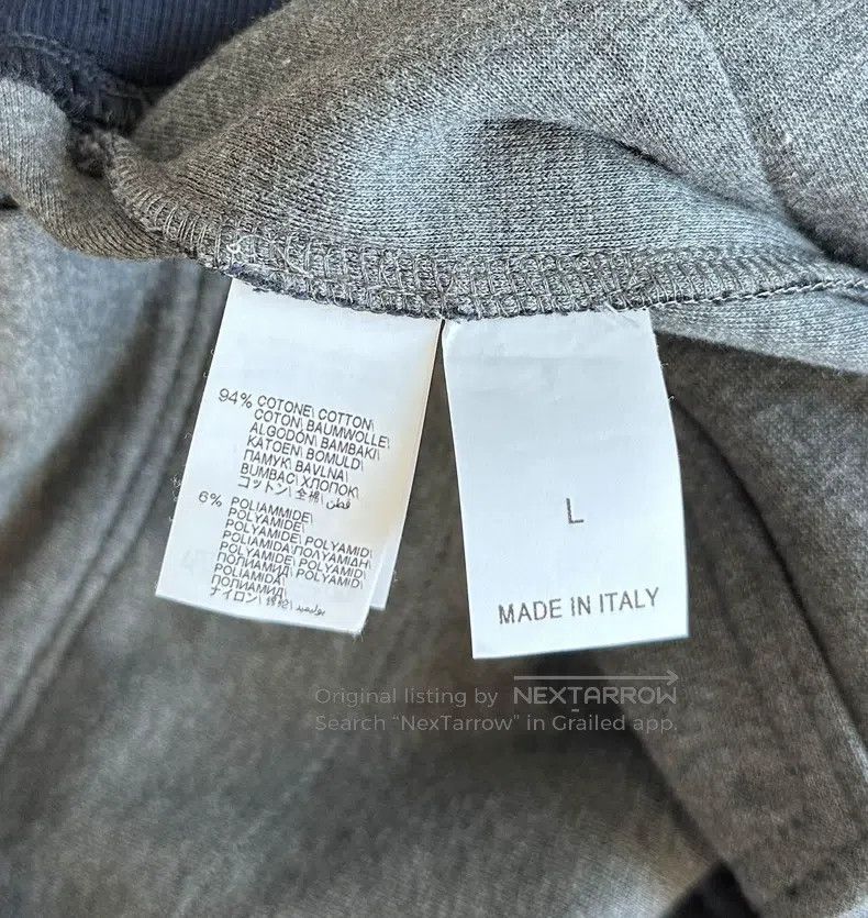 Brunello Cucinelli Brunello Cucinelli size L Sea Island cotton navy blue sweat Size US 29 - 5 Thumbnail
