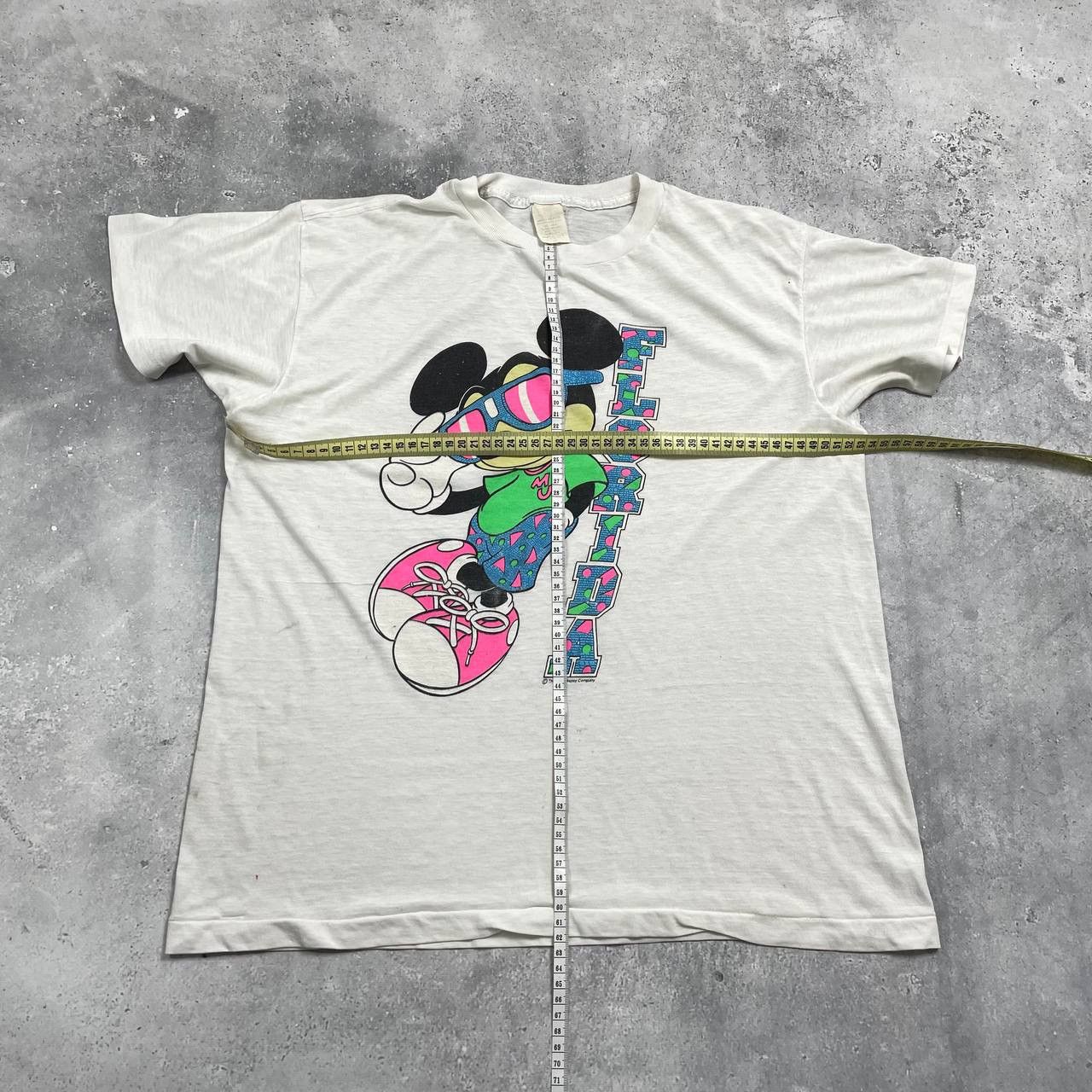 Disney Vintage 80s Mickey Mouse Florida Walt Disney SS T Shirt M/L Size US M / EU 48-50 / 2 - 20 Thumbnail