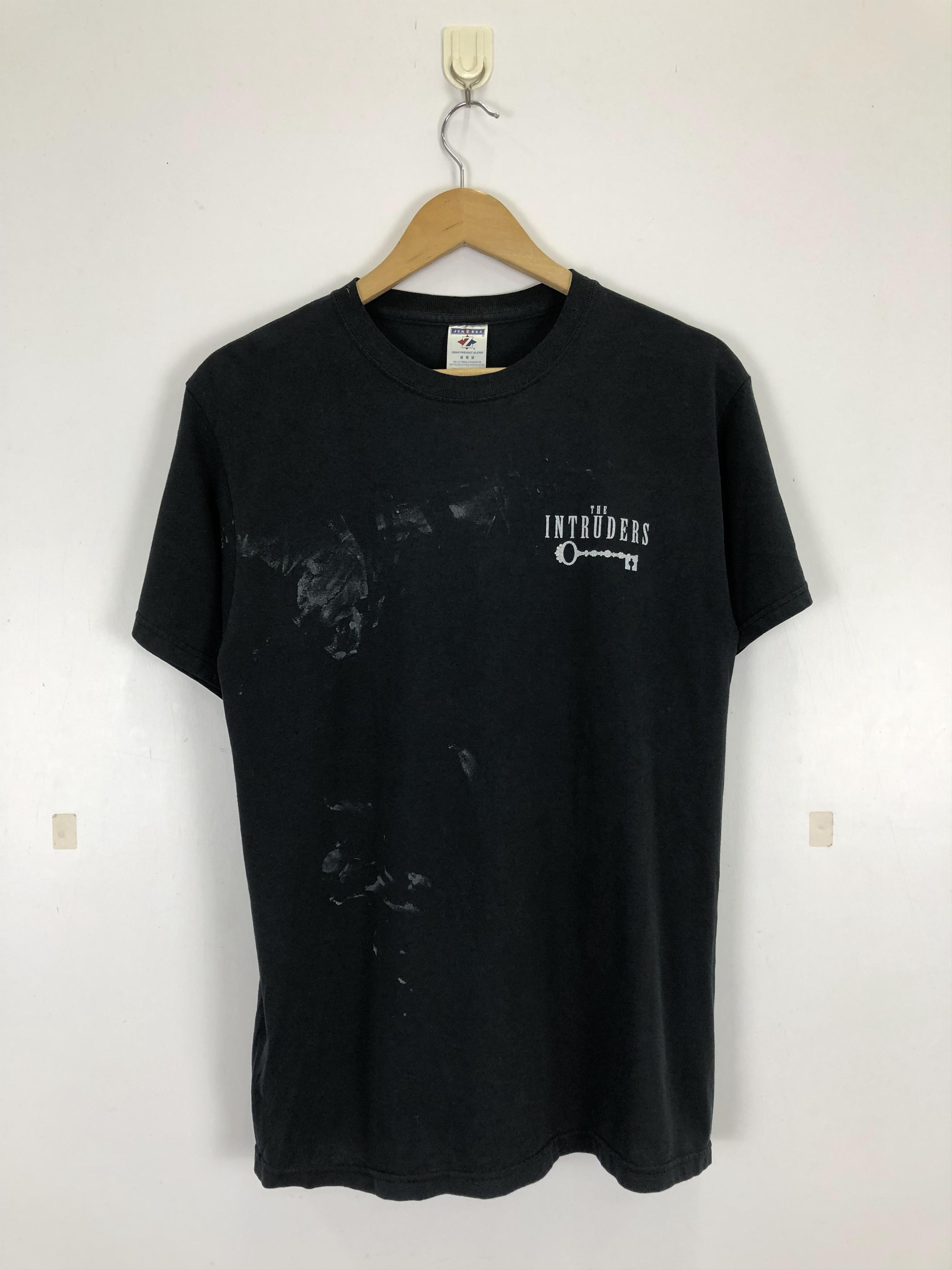 Jerzees × Vintage The Intruders Movie Splatter Paint Short Sleeve Tee TA0353 Size US M / EU 48-50 / 2 - 3 Thumbnail